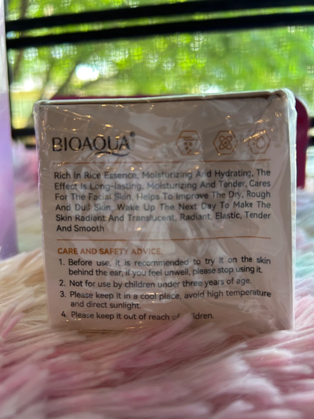 BIOAQUA Rice Raw Pulp Sleep Mask 100g - photo 3