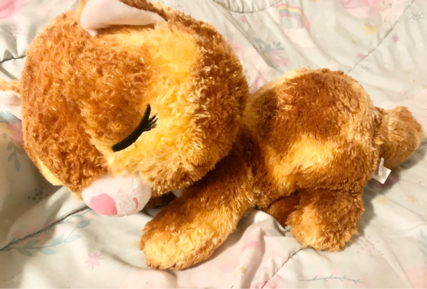 Orange Tabby Cat Plush Stuffed Animal
