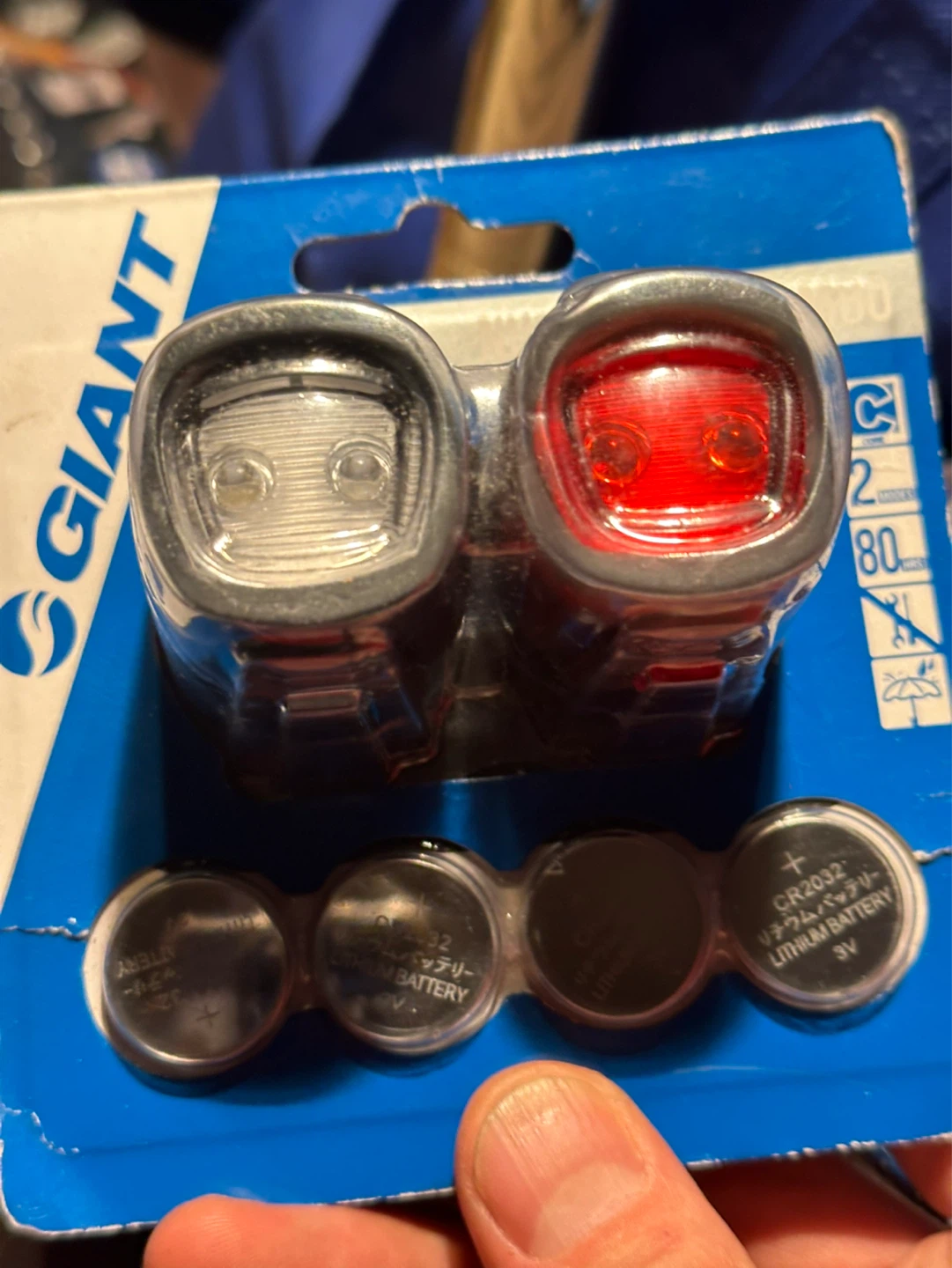 New Giant Numen Mini LED Bike Light Combo Set - photo 2