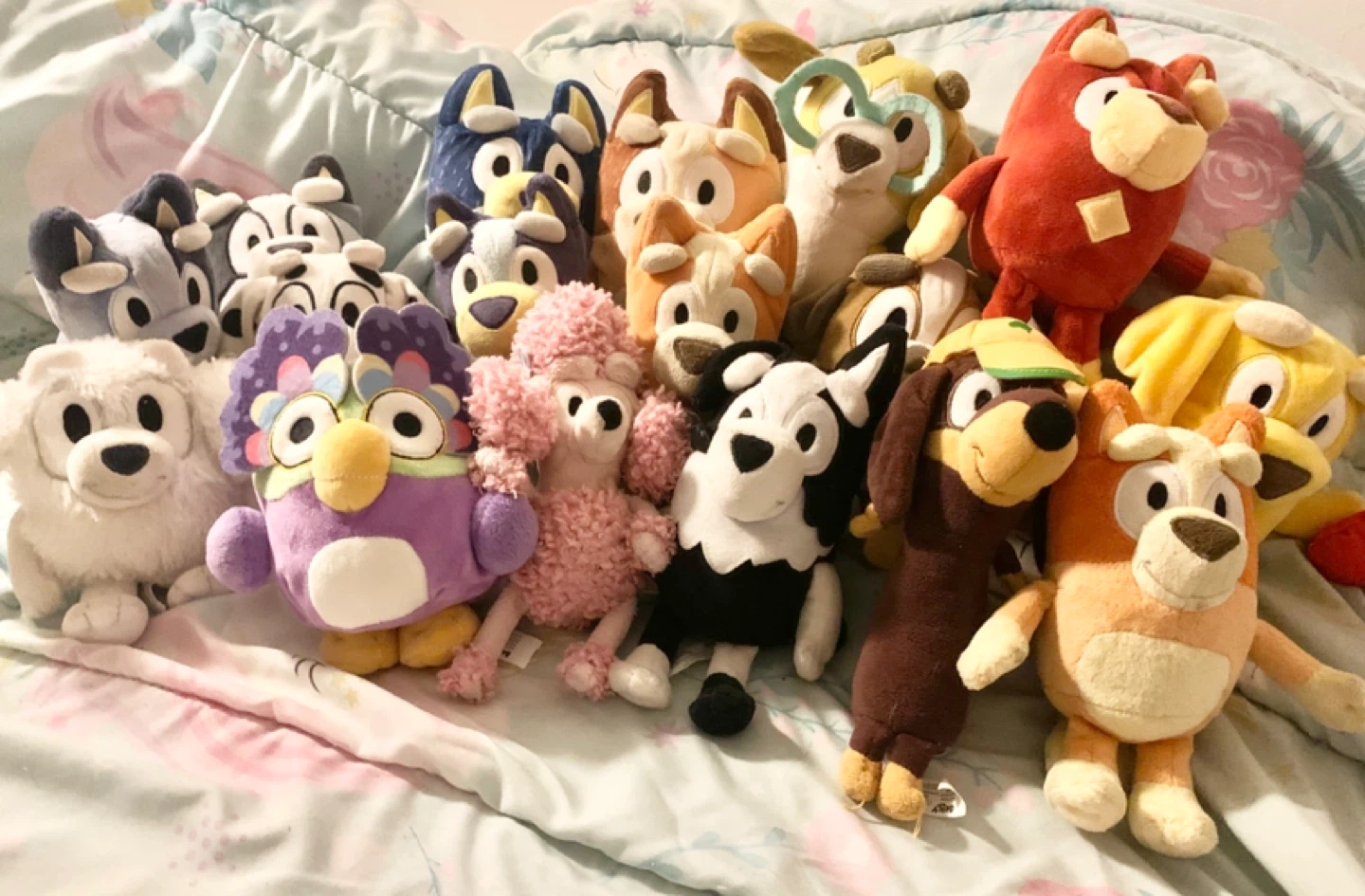 Bluey and Friends Plush Toy Bundle