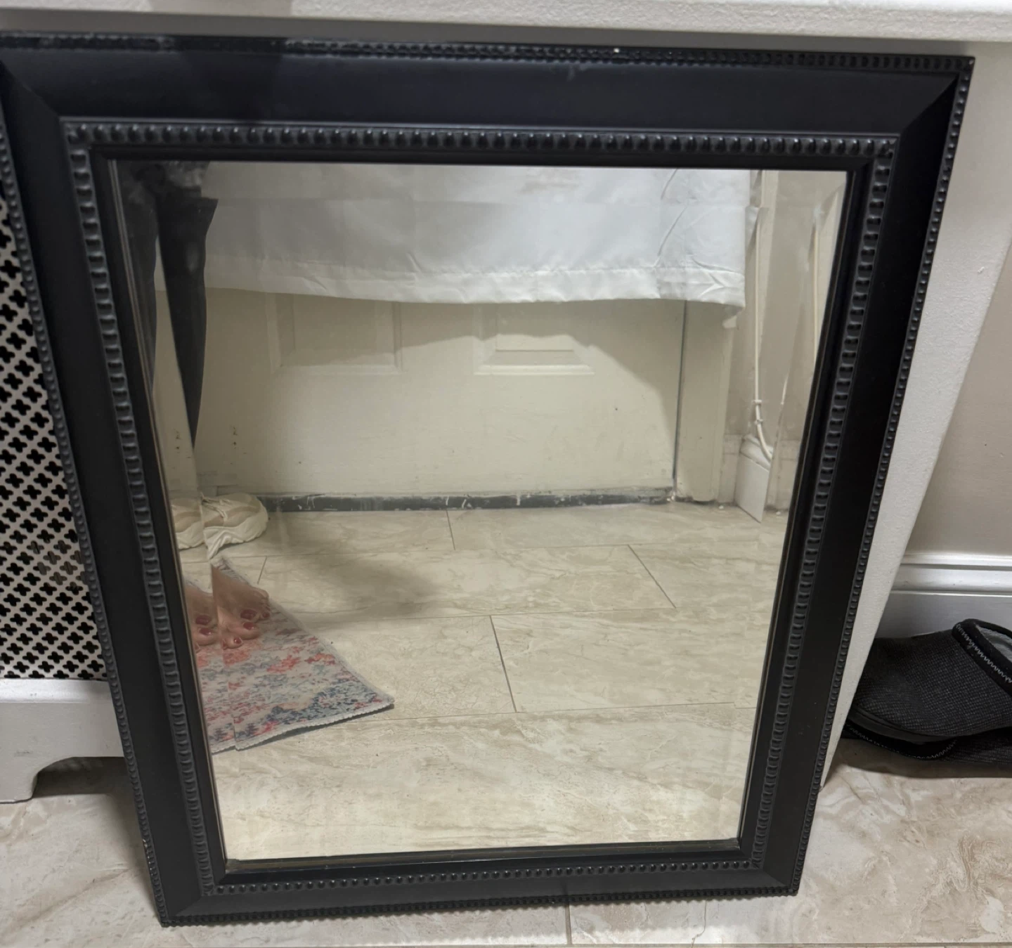 Black Framed Mirror