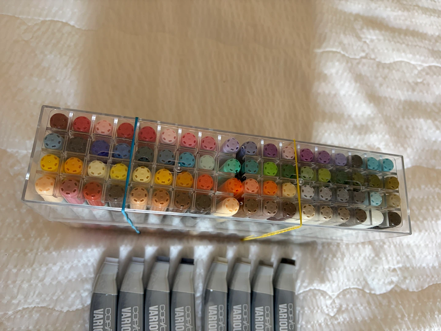 Copic markers 72 color+  NEW various Ink Refills 8 grey colors - photo 4