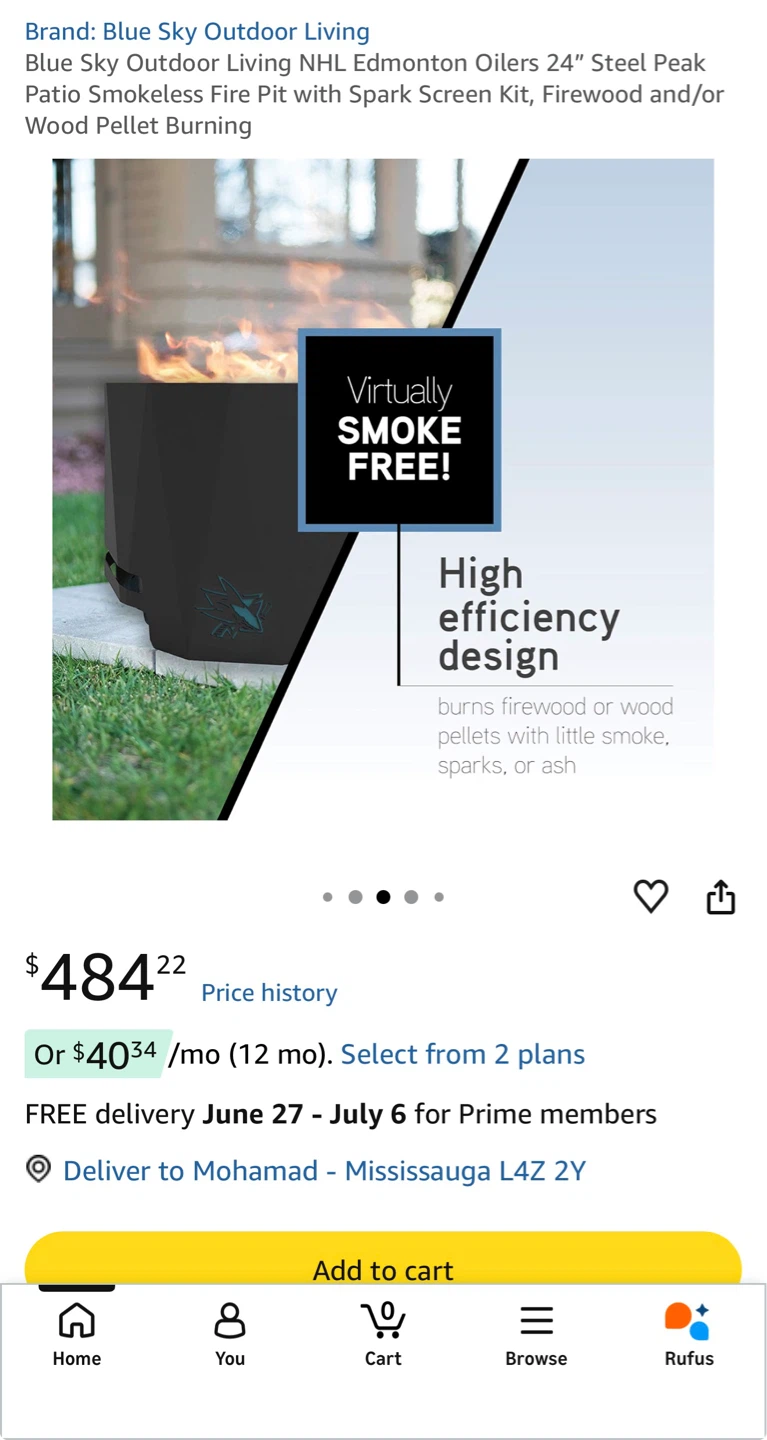 Blue Sky Outdoor Living Jacksonville Jaguars Patio Fire Pit - photo 2