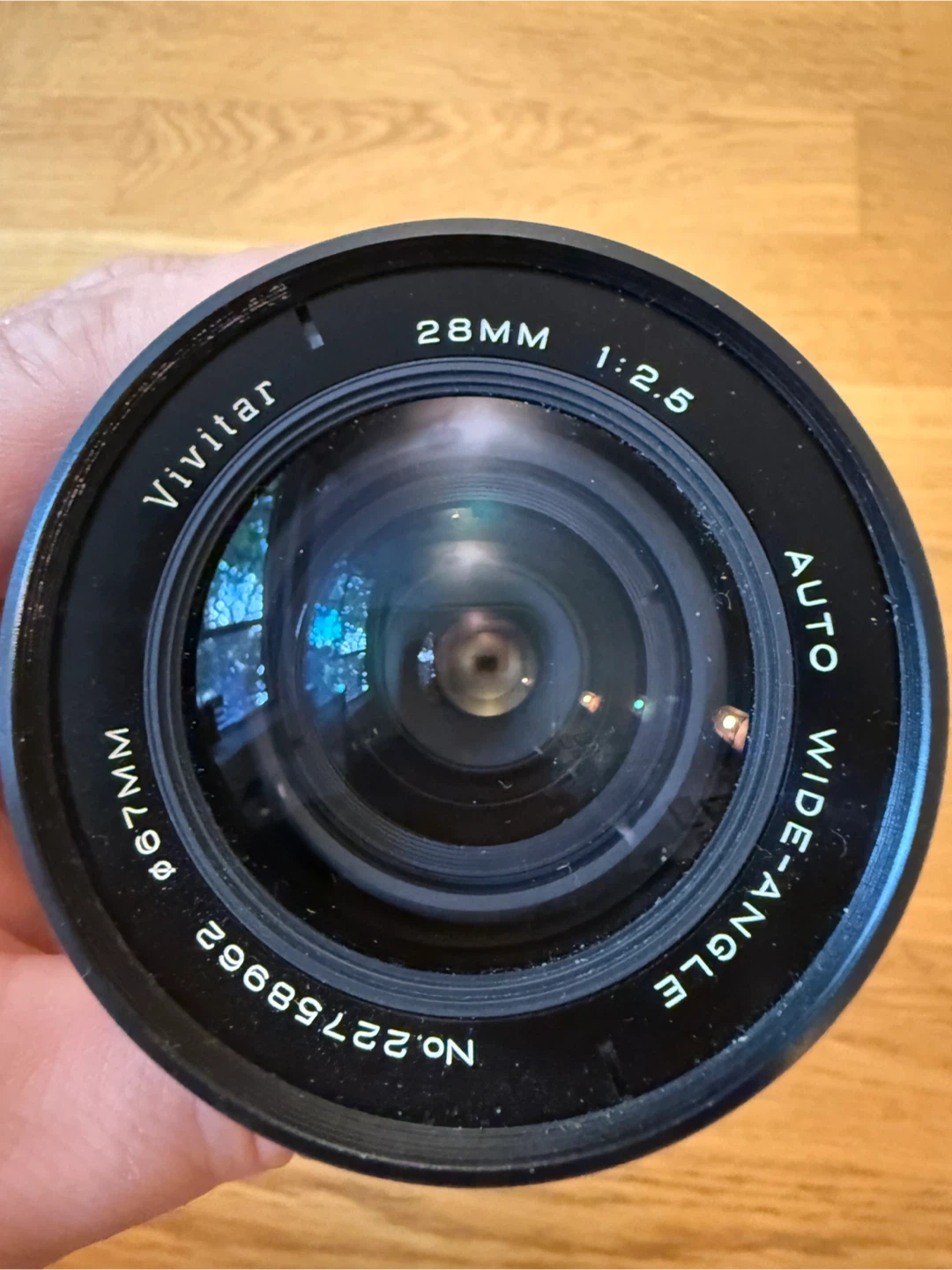 Vivitar 28mm 2.5 Manual Lens (SR Mount)