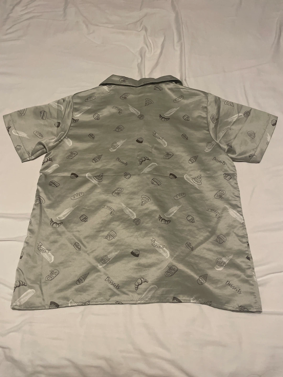 Women's Dessert Print Pajama Top - photo 2