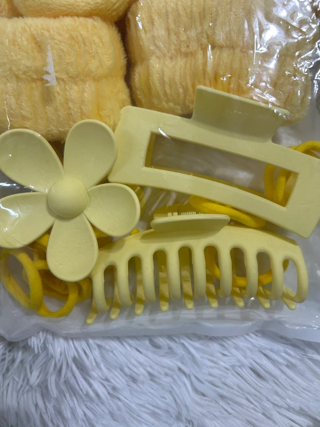 Yellow Hair Accessory Set - photo 5
