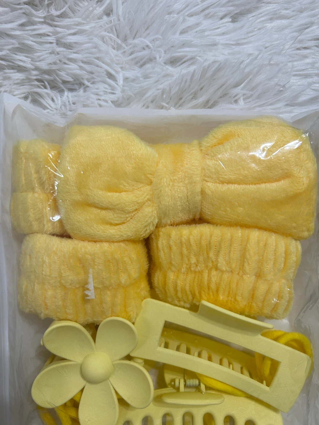 Yellow Hair Accessory Set - photo 4