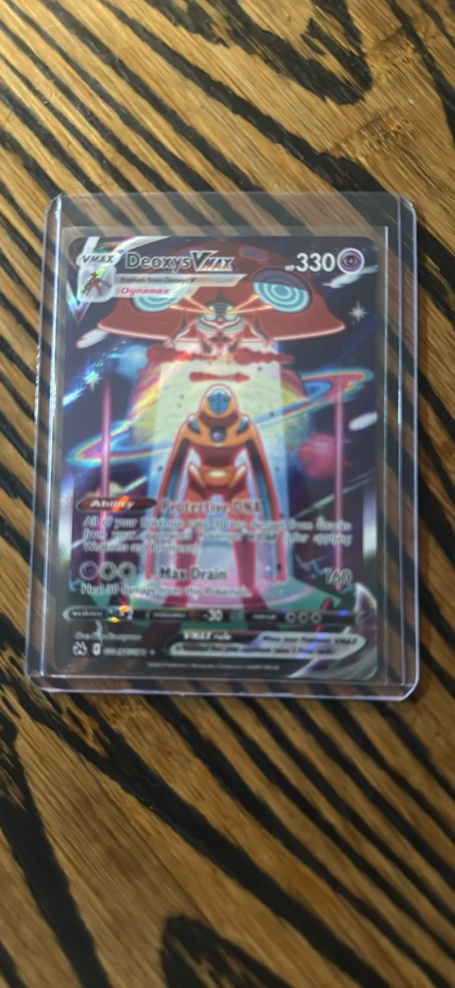 Pokemon Deoxys VMAX 330 Card