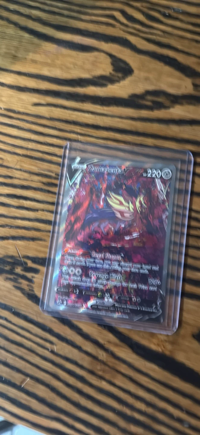 Pokemon Zamazenta V Card - photo 2