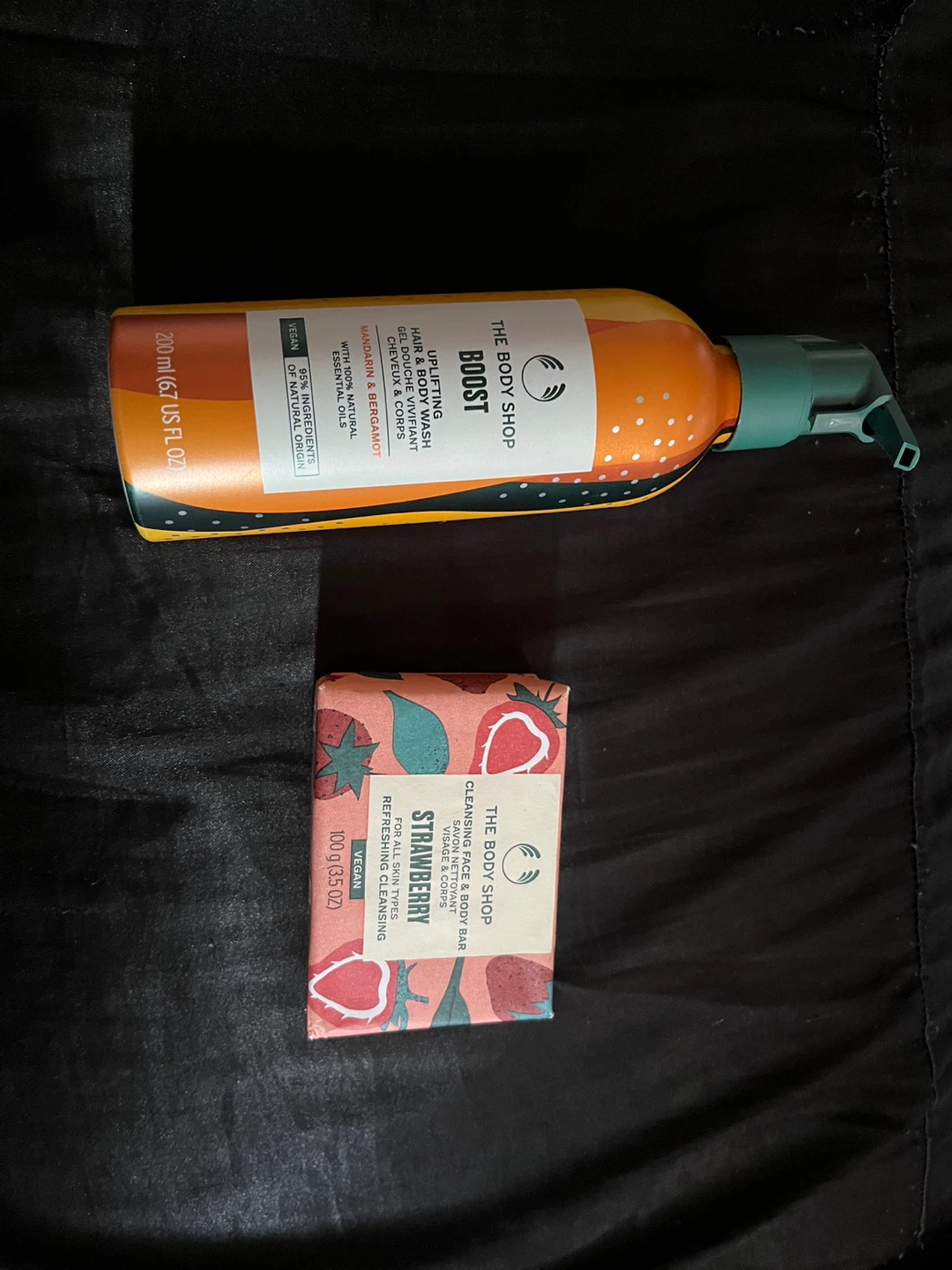 The Body Shop Boost Mandarin & Bergamot Hair & Body Wash
