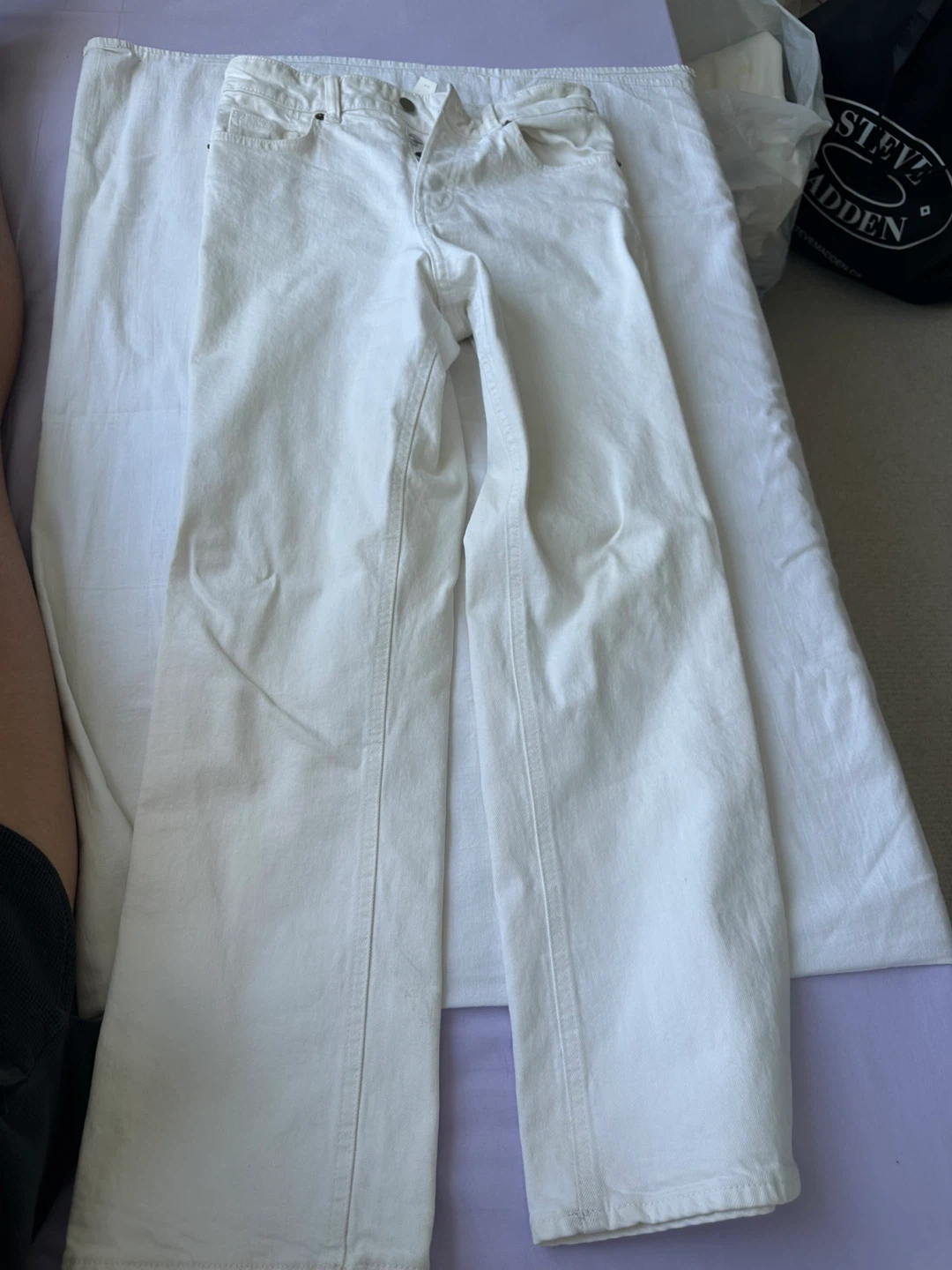 H&M White Jeans