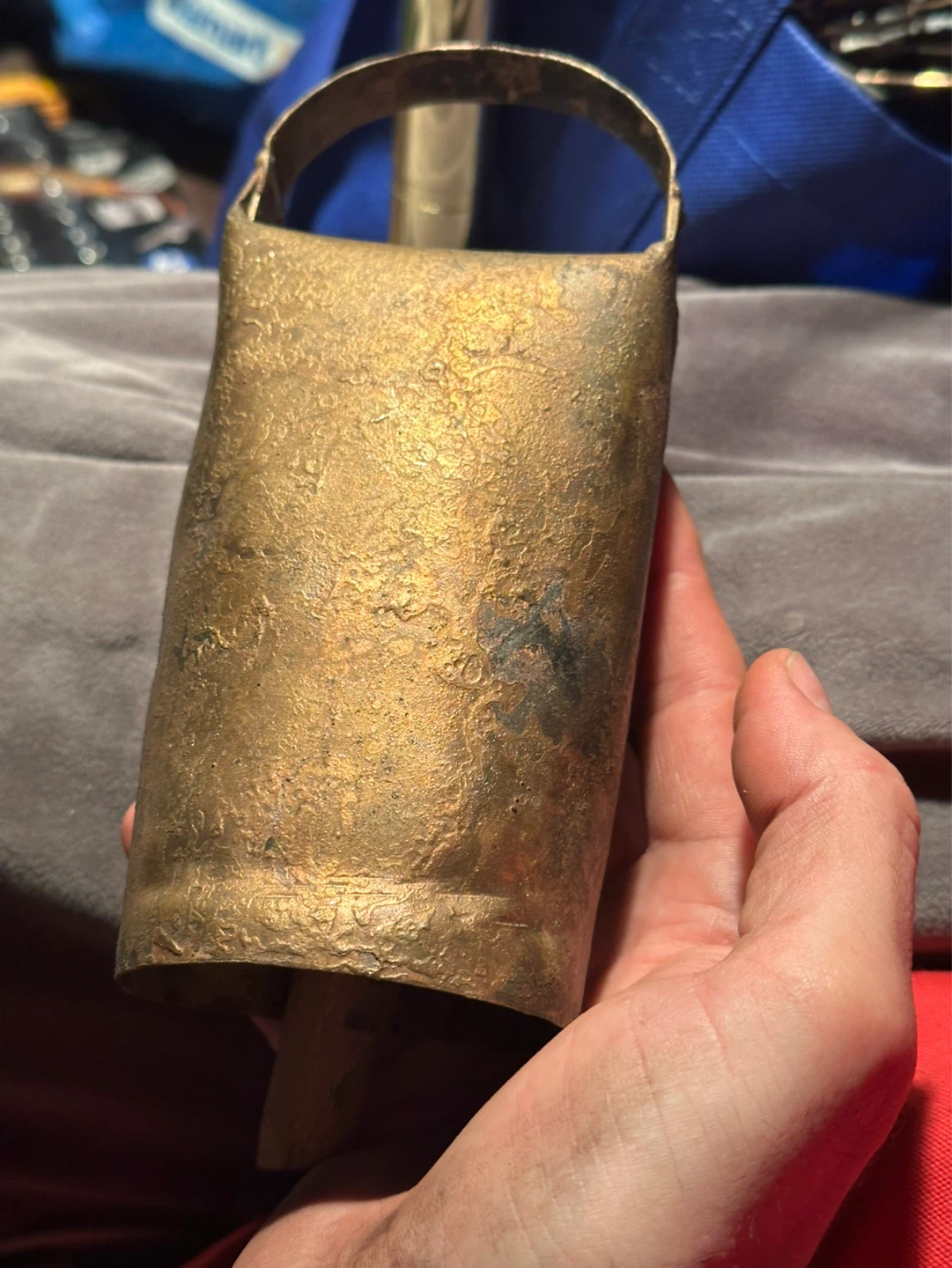 Hand made antique cowbell