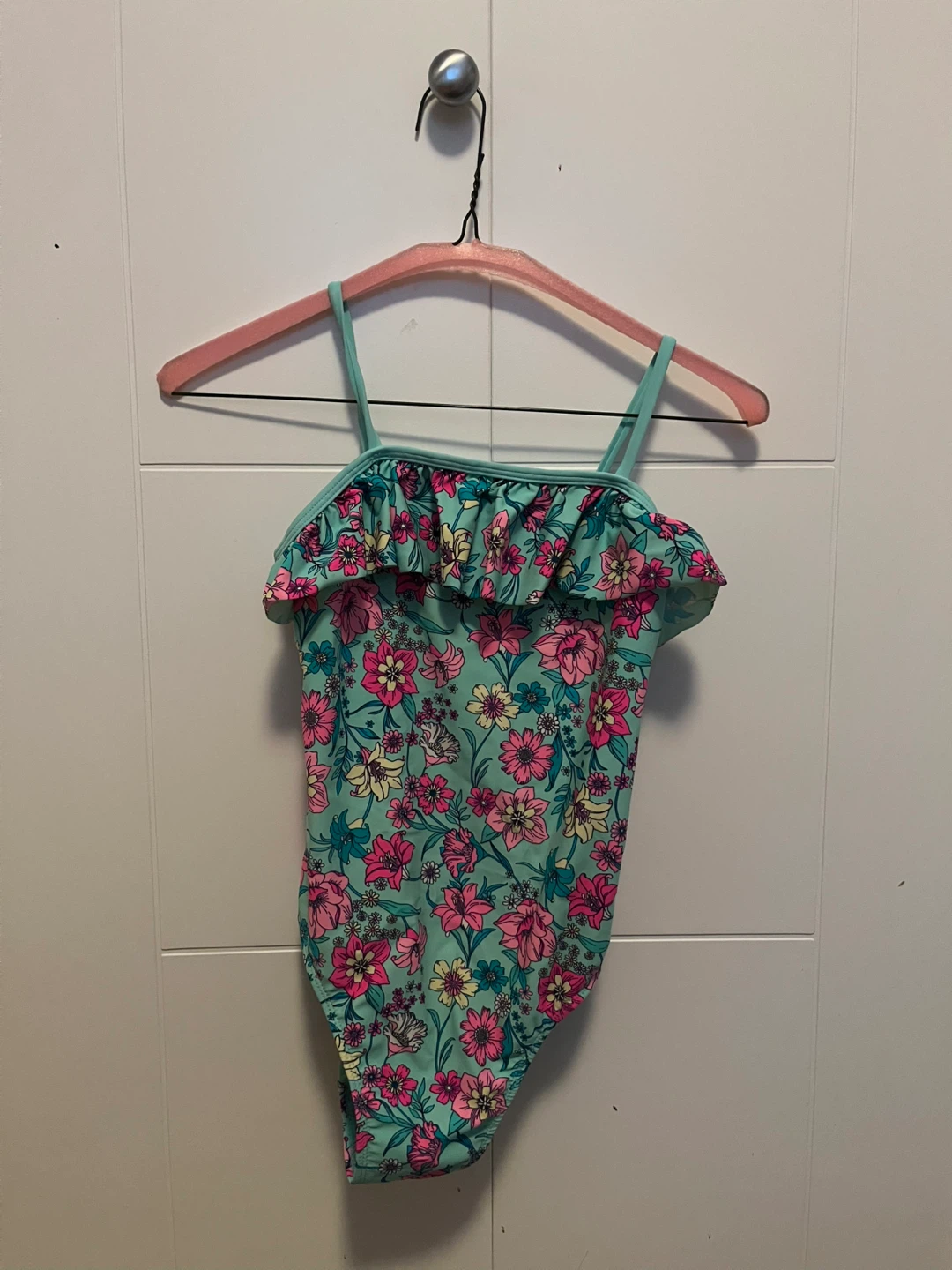 Kids Flower Speedo Bathing Suit