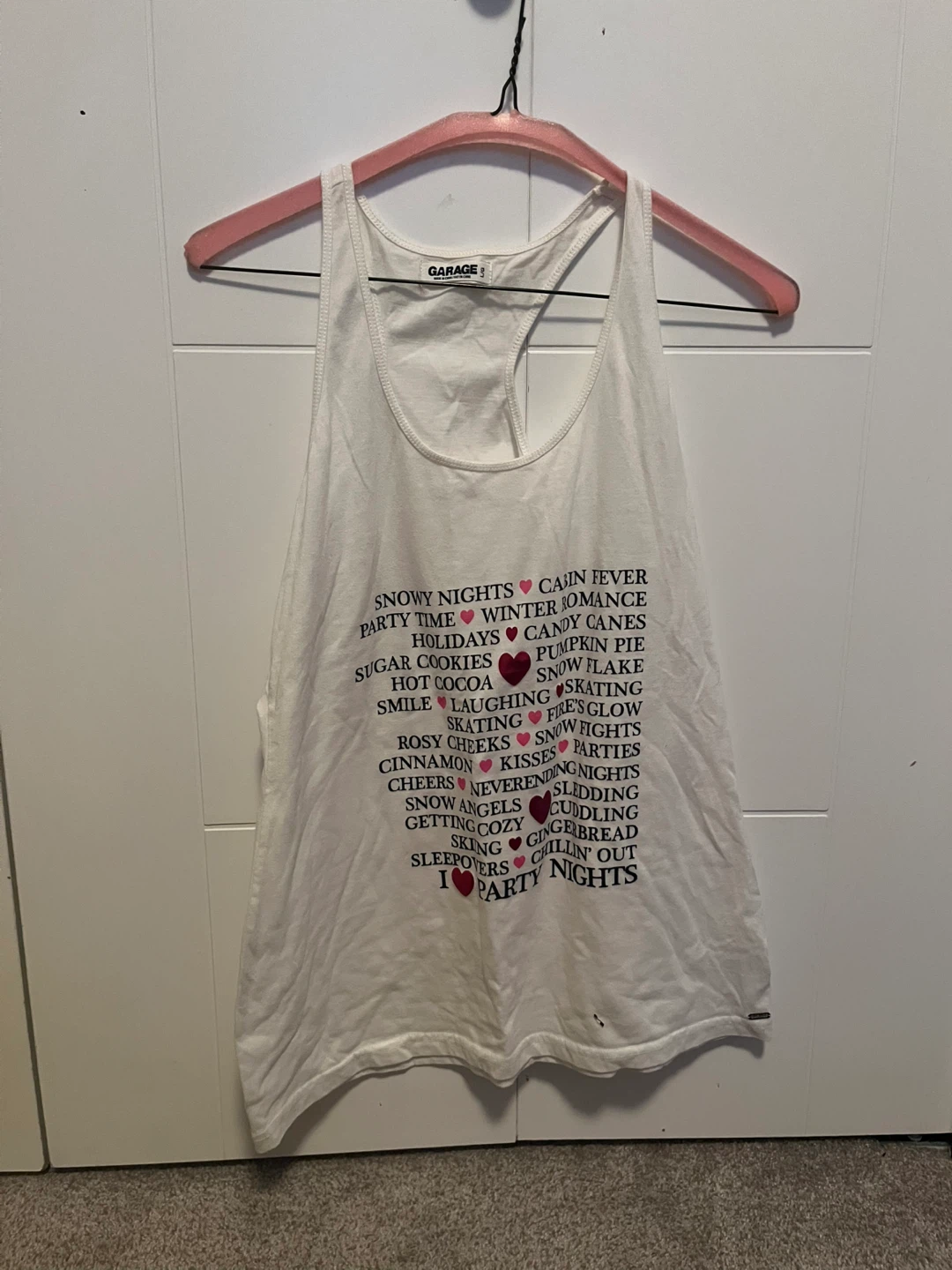 Worded Tank Top