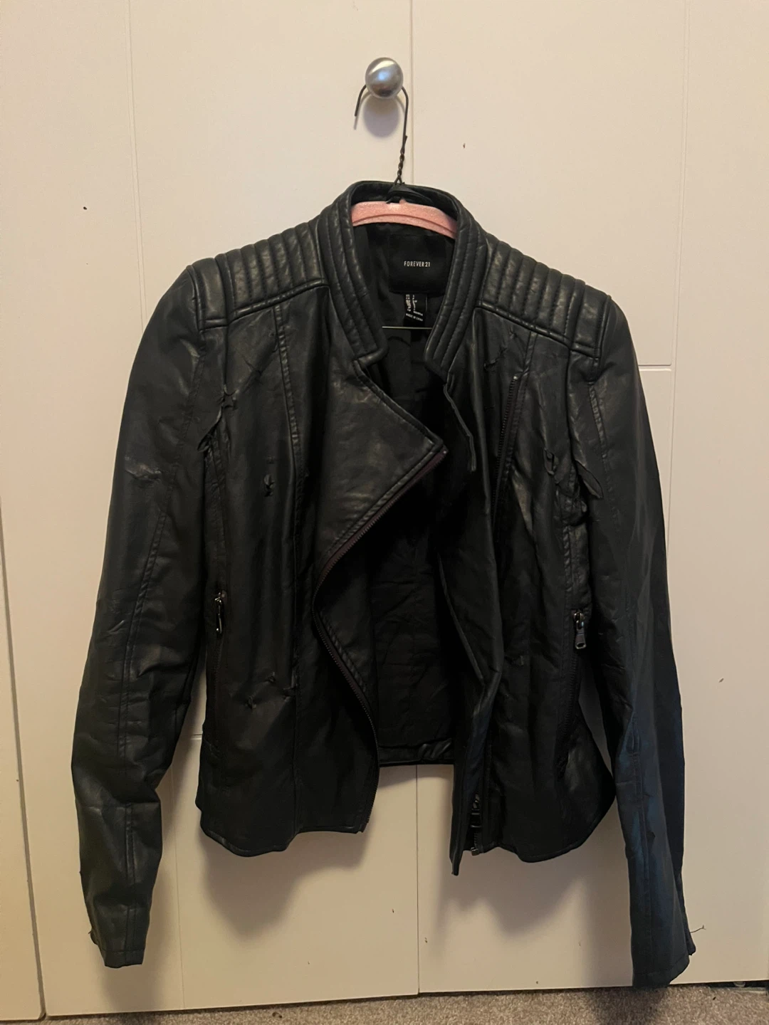 Ripped Jean Jacket