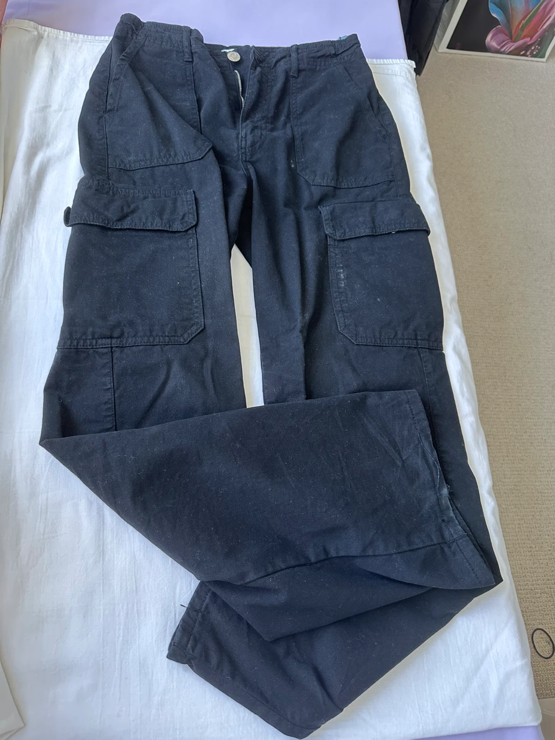 Women’s Black Cargo Pants