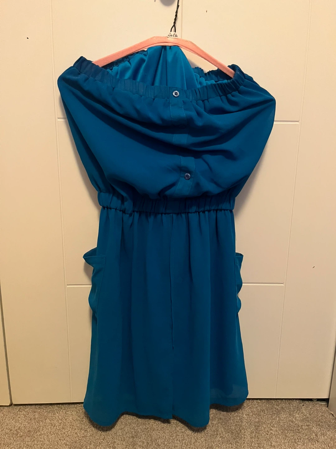 Blue Tube Dress