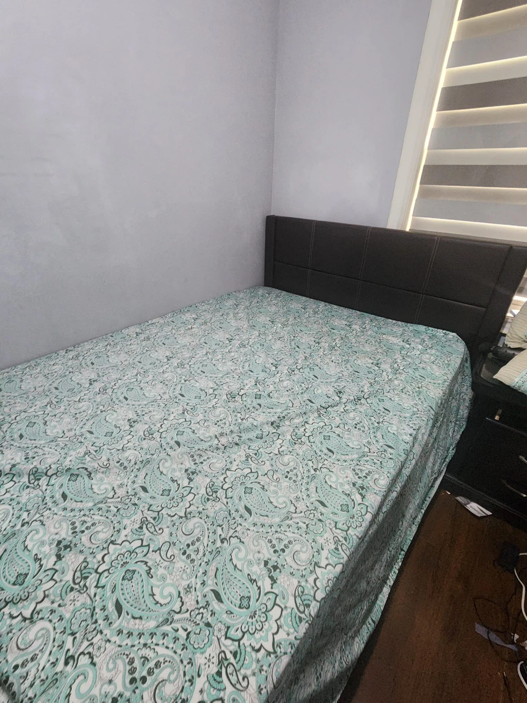 Double Bed Frame + Mattress + Mattress Board