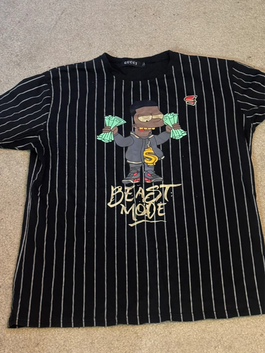 Gucci "Beast Mode" Graphic T-Shirt