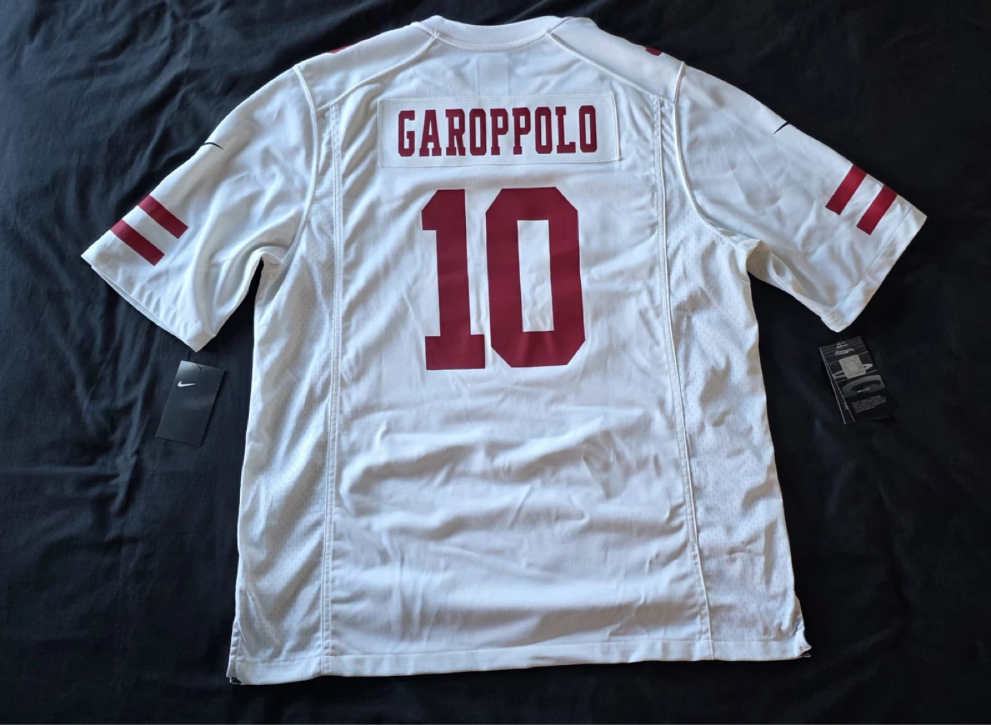 Jimmy Garoppolo 49ers Nike Jersey Superbowl 54 patch