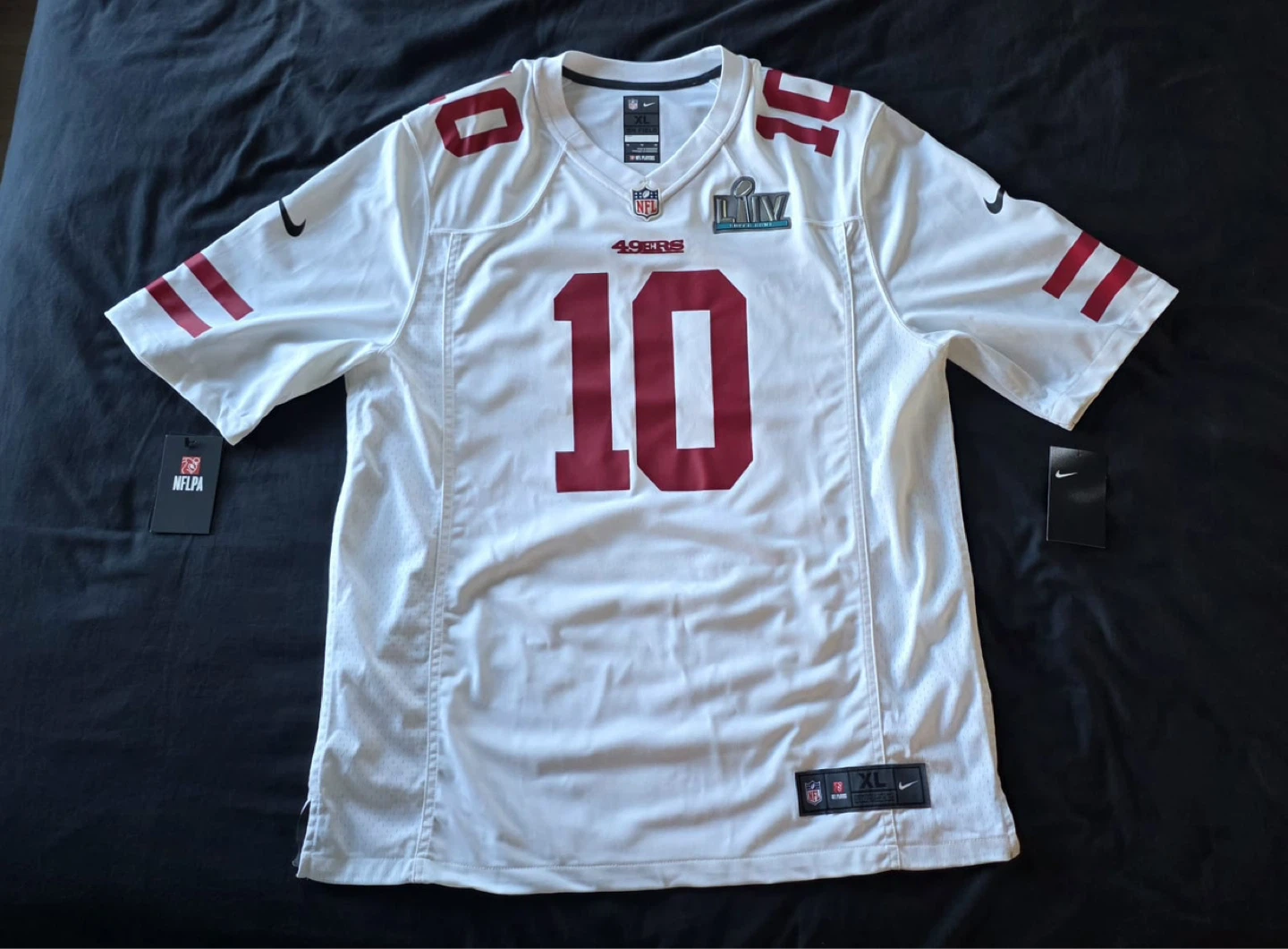 Jimmy Garoppolo 49ers Nike Jersey Superbowl 54 patch - photo 2
