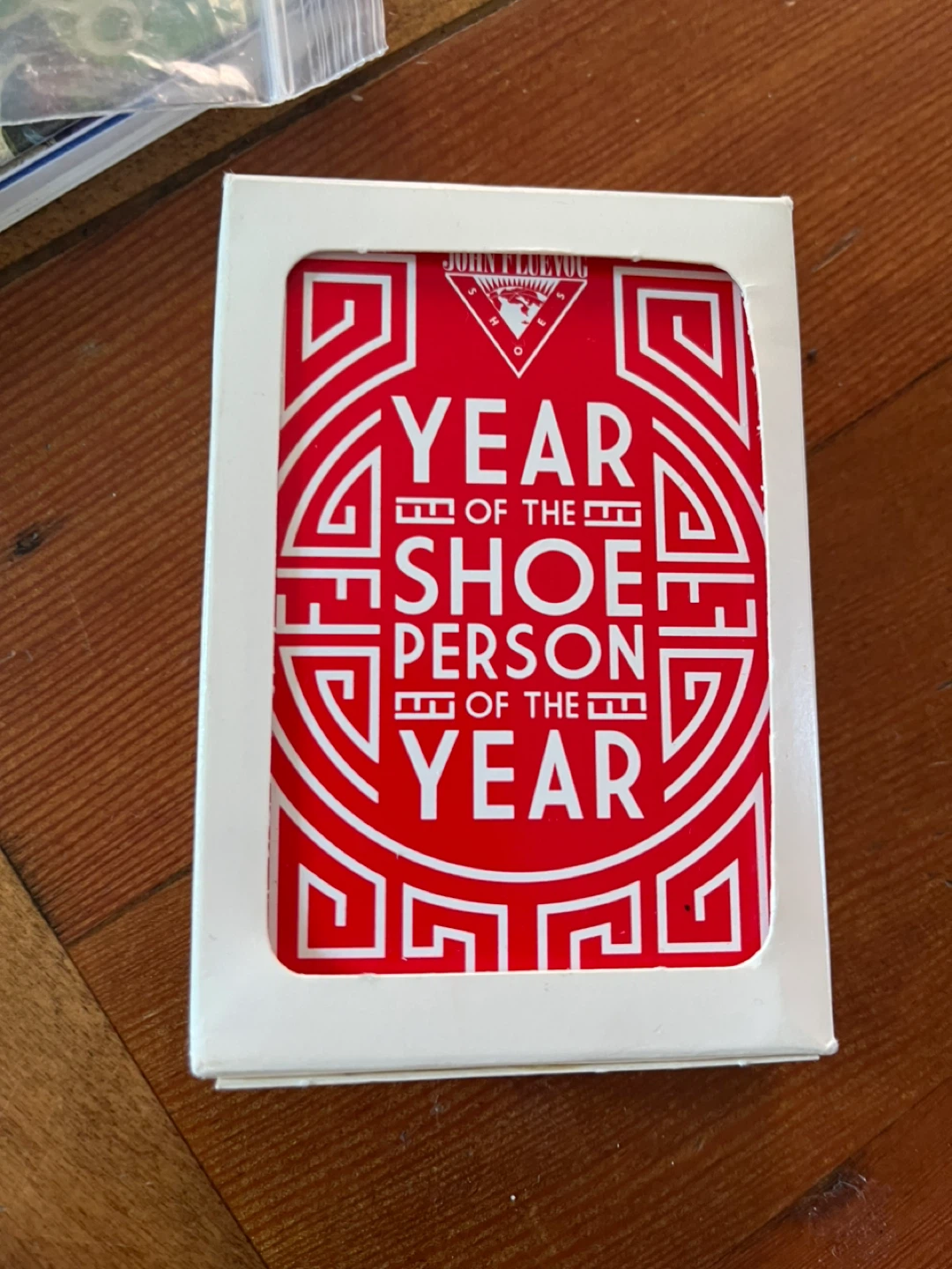 ⚽️John Fluevog Year of the Shoe Person of the Year Playing Cards