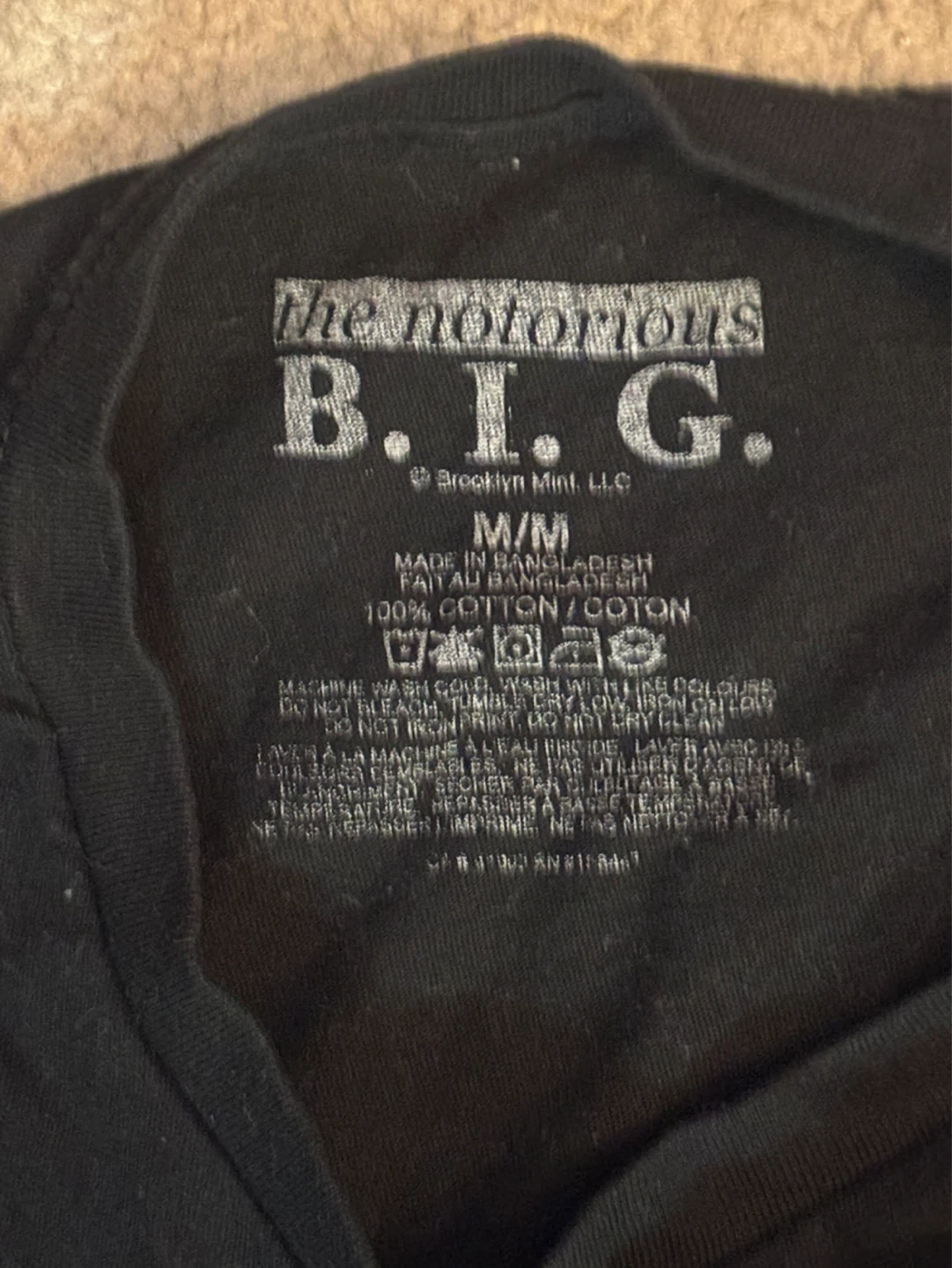 The Notorious B.I.G. "Biggie" T-Shirt M/M - photo 2