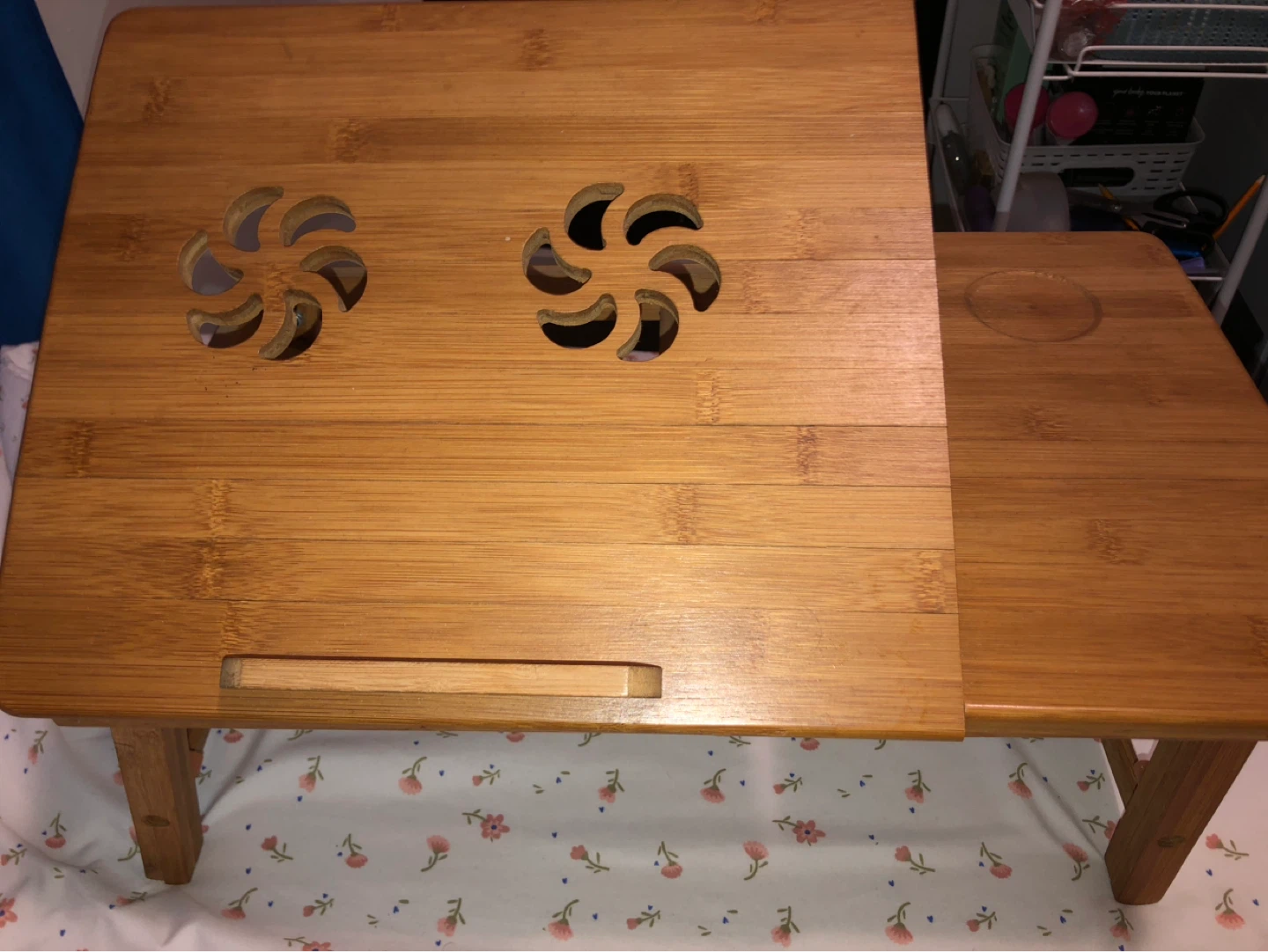 Solid wood laptop table - photo 3