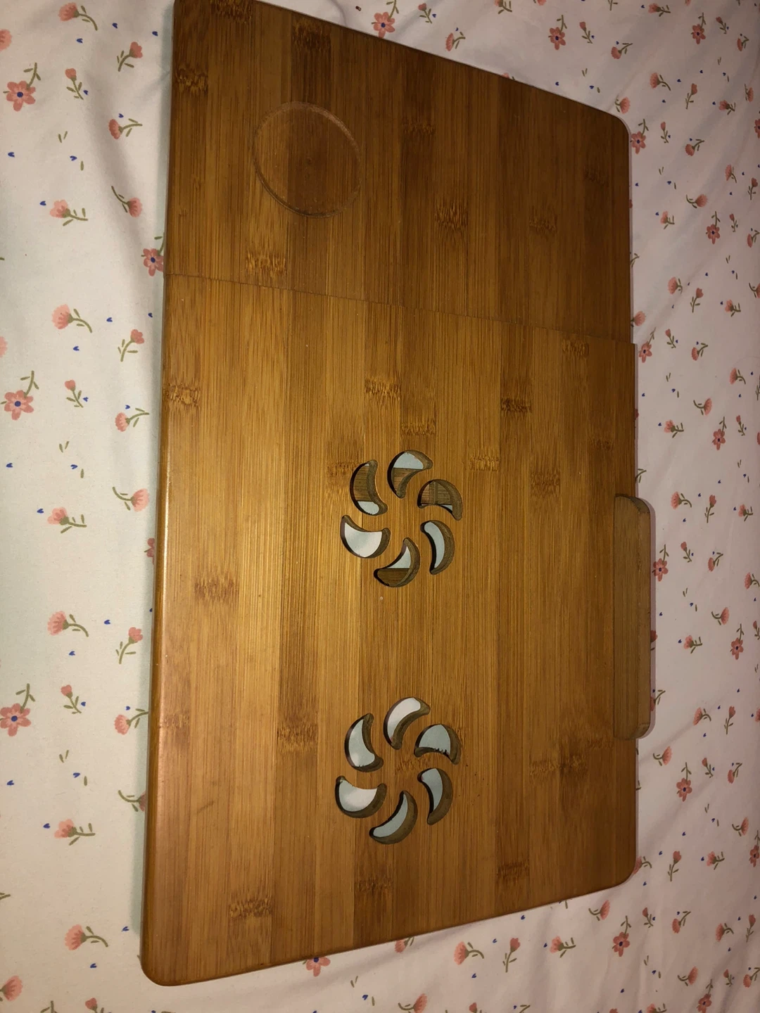 Solid wood laptop table - photo 5