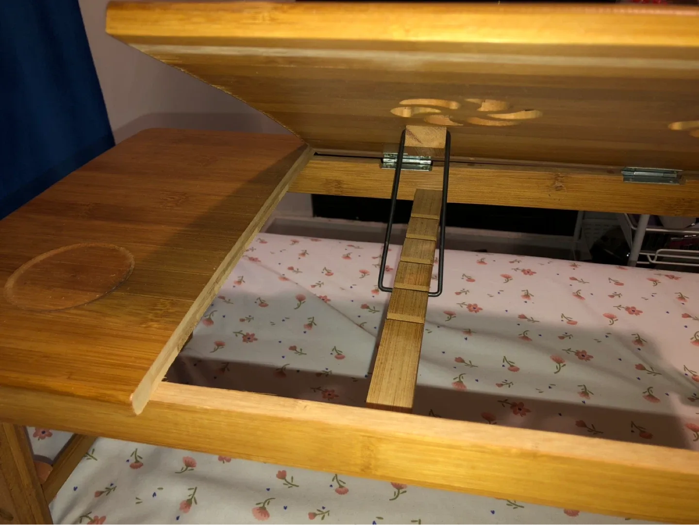 Solid wood laptop table - photo 2