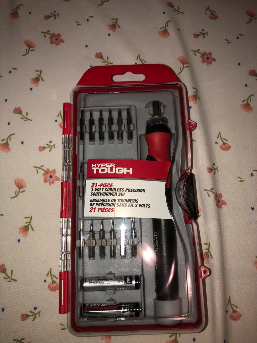 Hyper Tough 21-Piece Cordless Precision Screwdriver Set