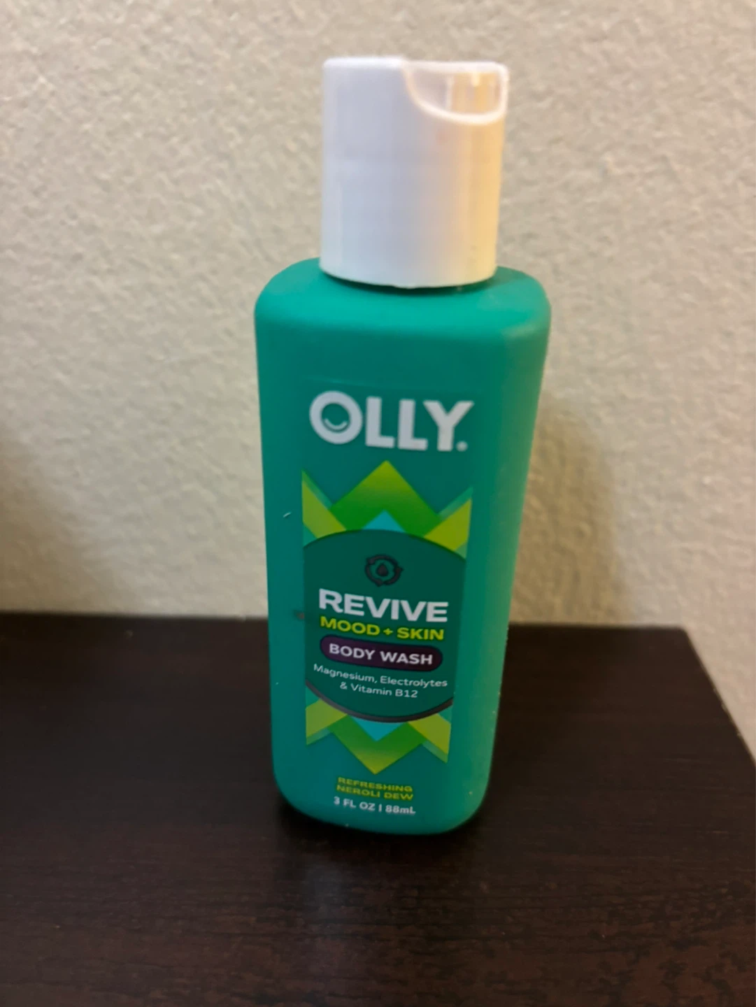 NEW-OLLY Revive Mood + Skin Body Wash Neroli Dew 3 FL OZ