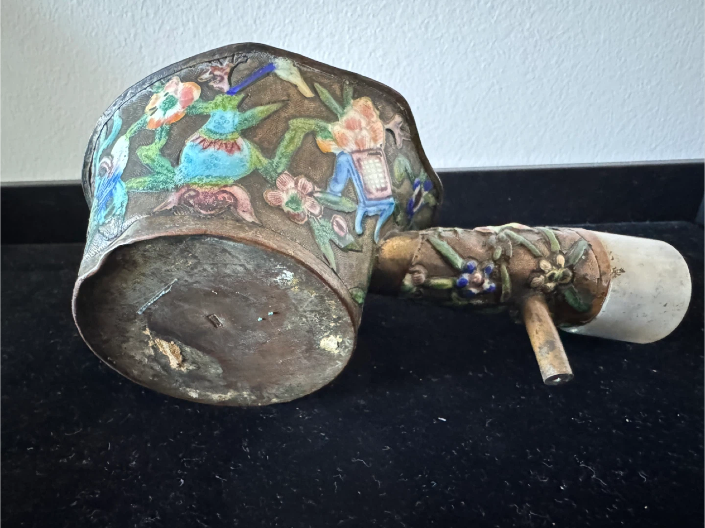 Antique Chinese Silk Iron - photo 3