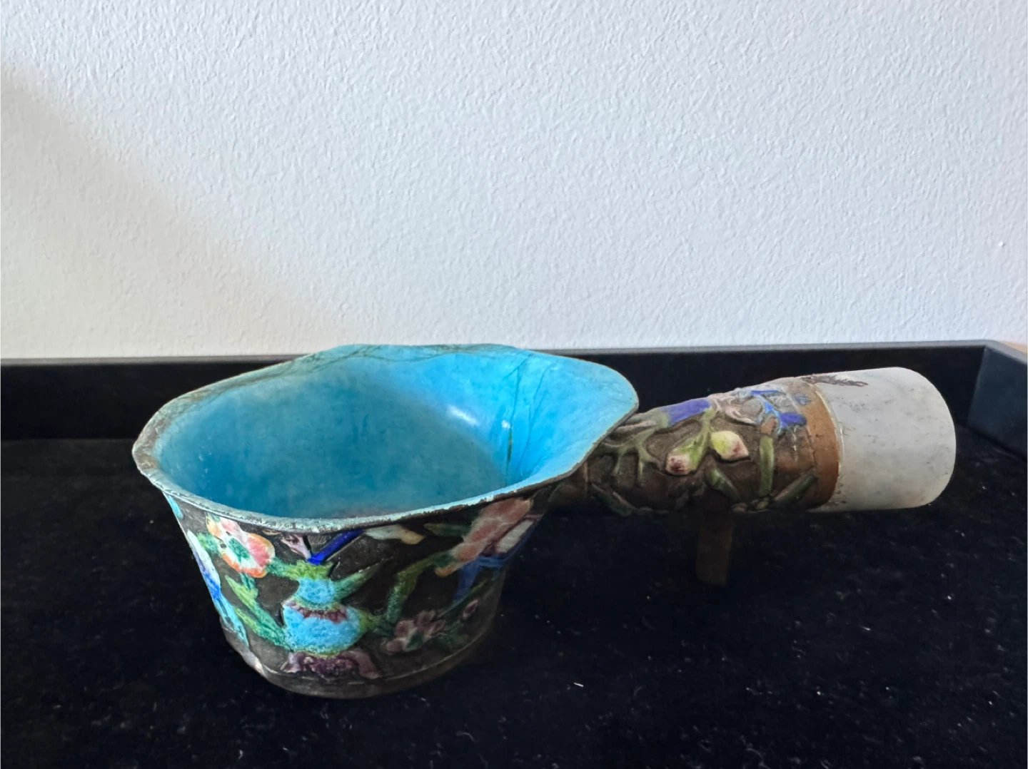 Antique Chinese Silk Iron