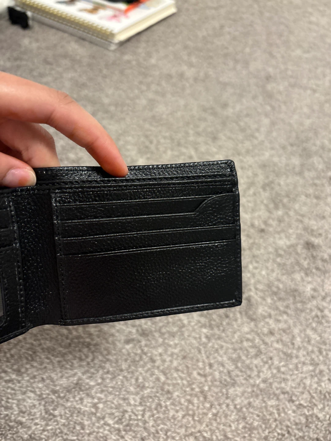 Wrangler Black Leather Bifold Wallet - photo 5