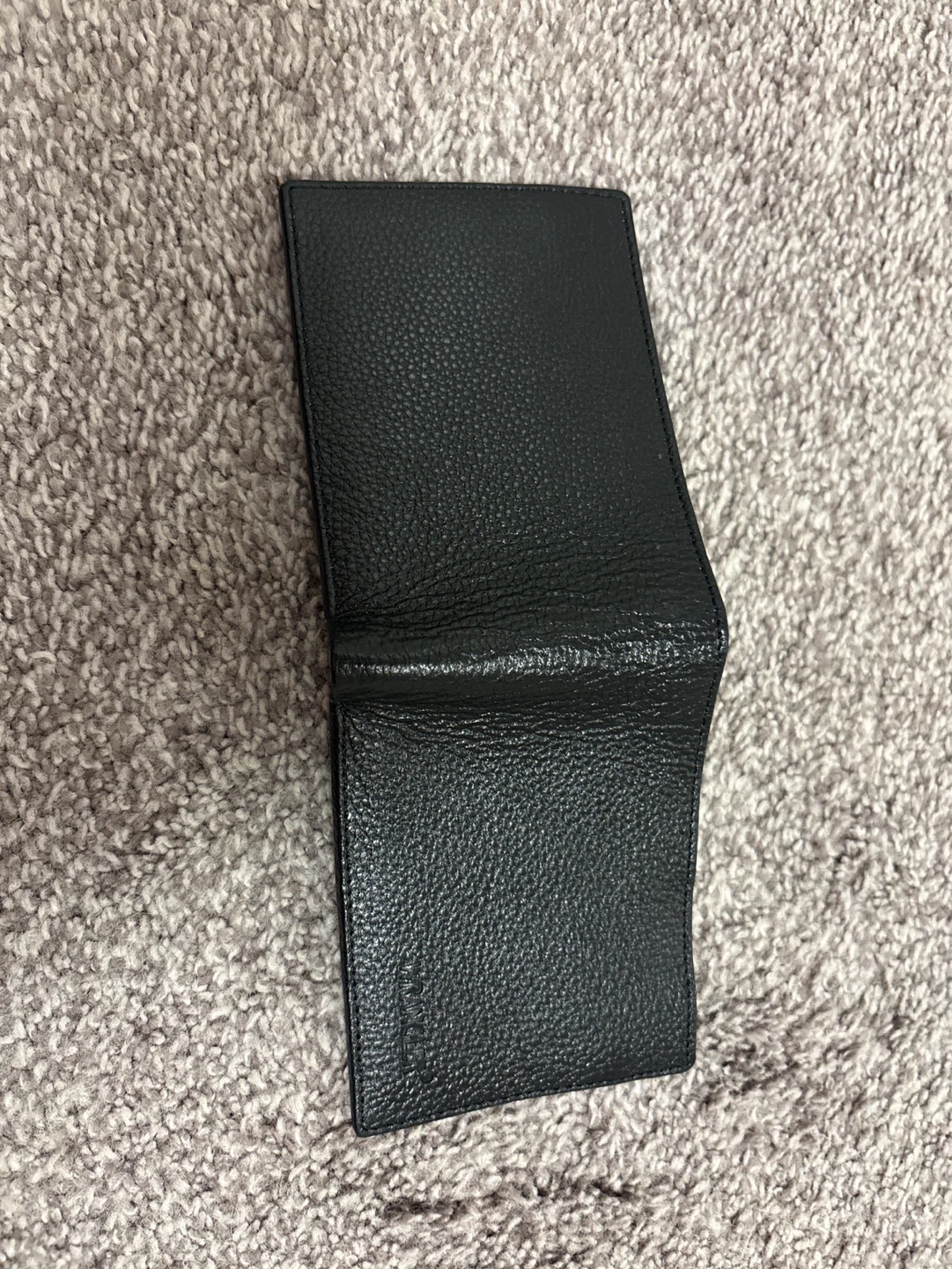 Wrangler Black Leather Bifold Wallet
