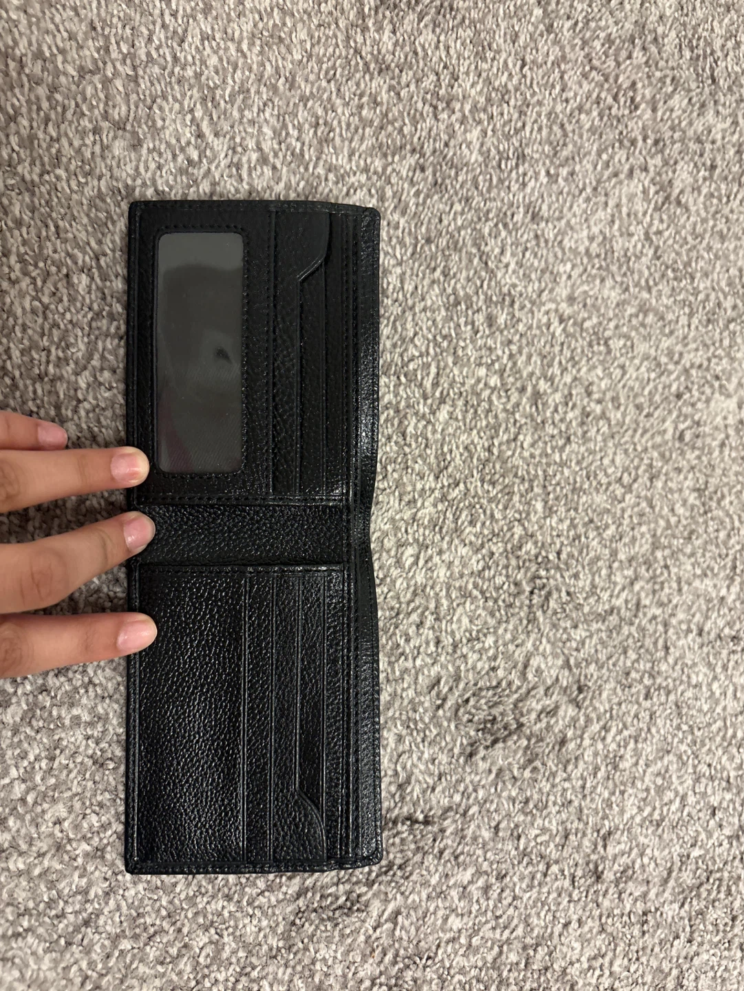 Wrangler Black Leather Bifold Wallet - photo 2
