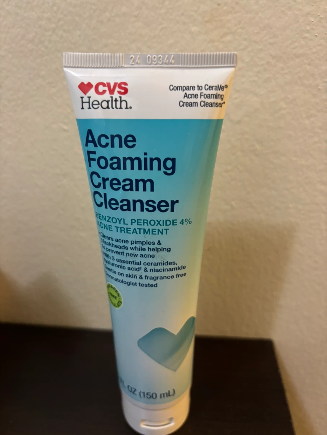 NEW-CVS Health Acne Foaming Cream Cleanser 5 oz