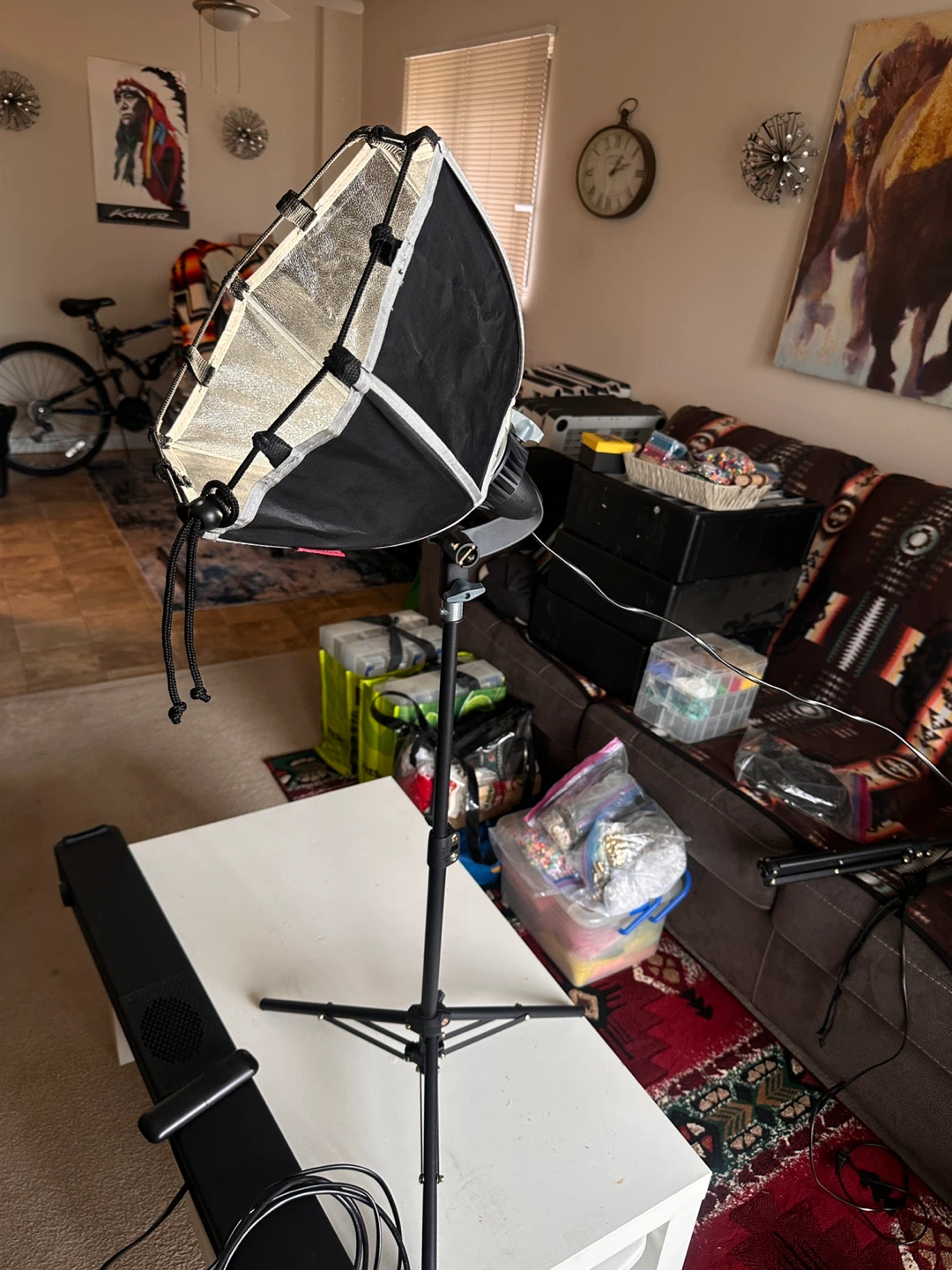 Lingoco Portable Softbox Lighting Kit x 2