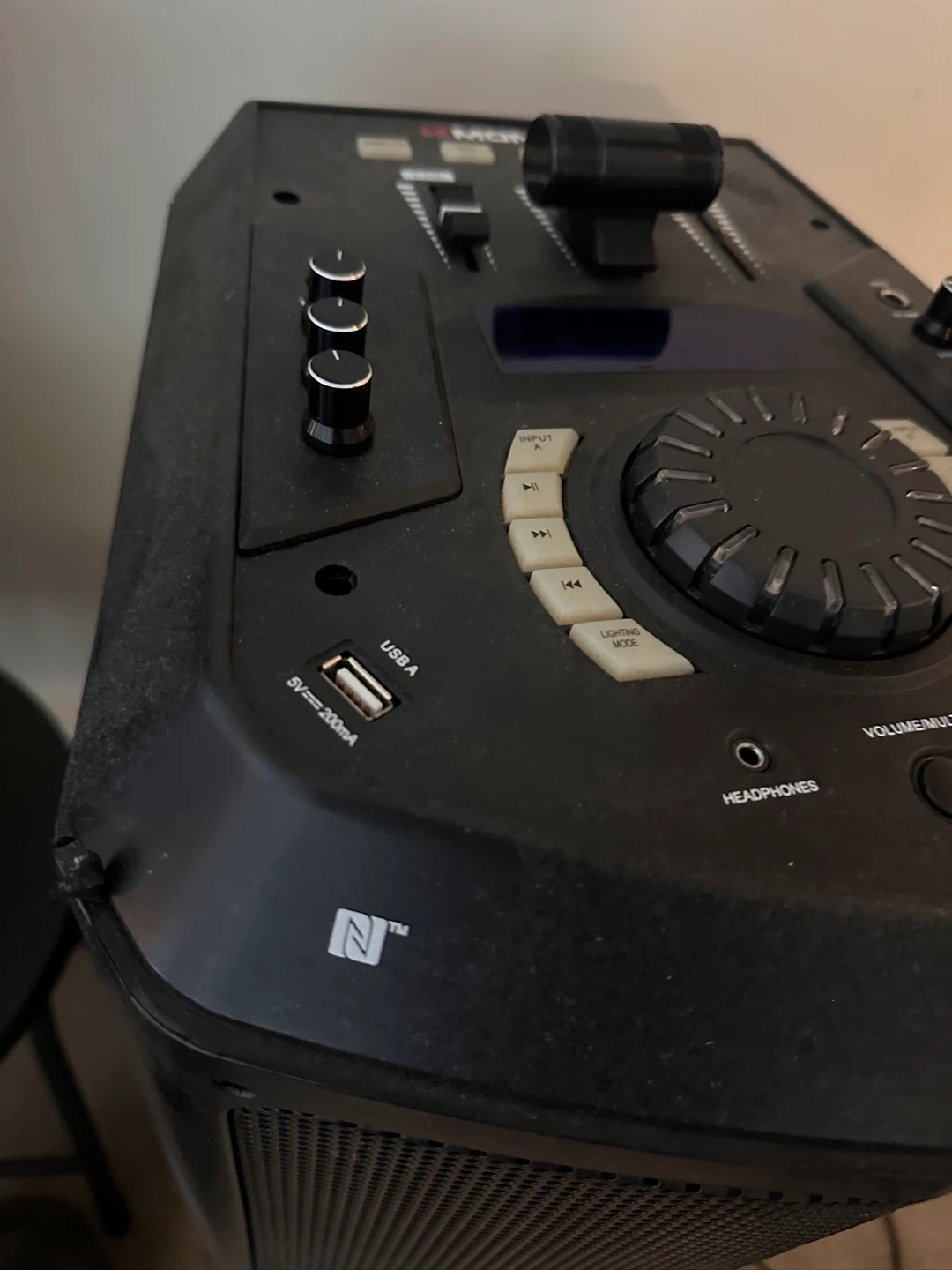 Monster Remix Portable PA System with Microphone - photo 5