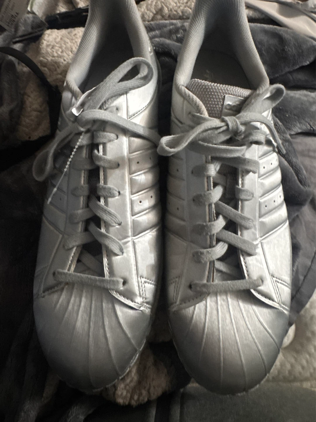 Adidas Superstar Silver Shoes - photo 3