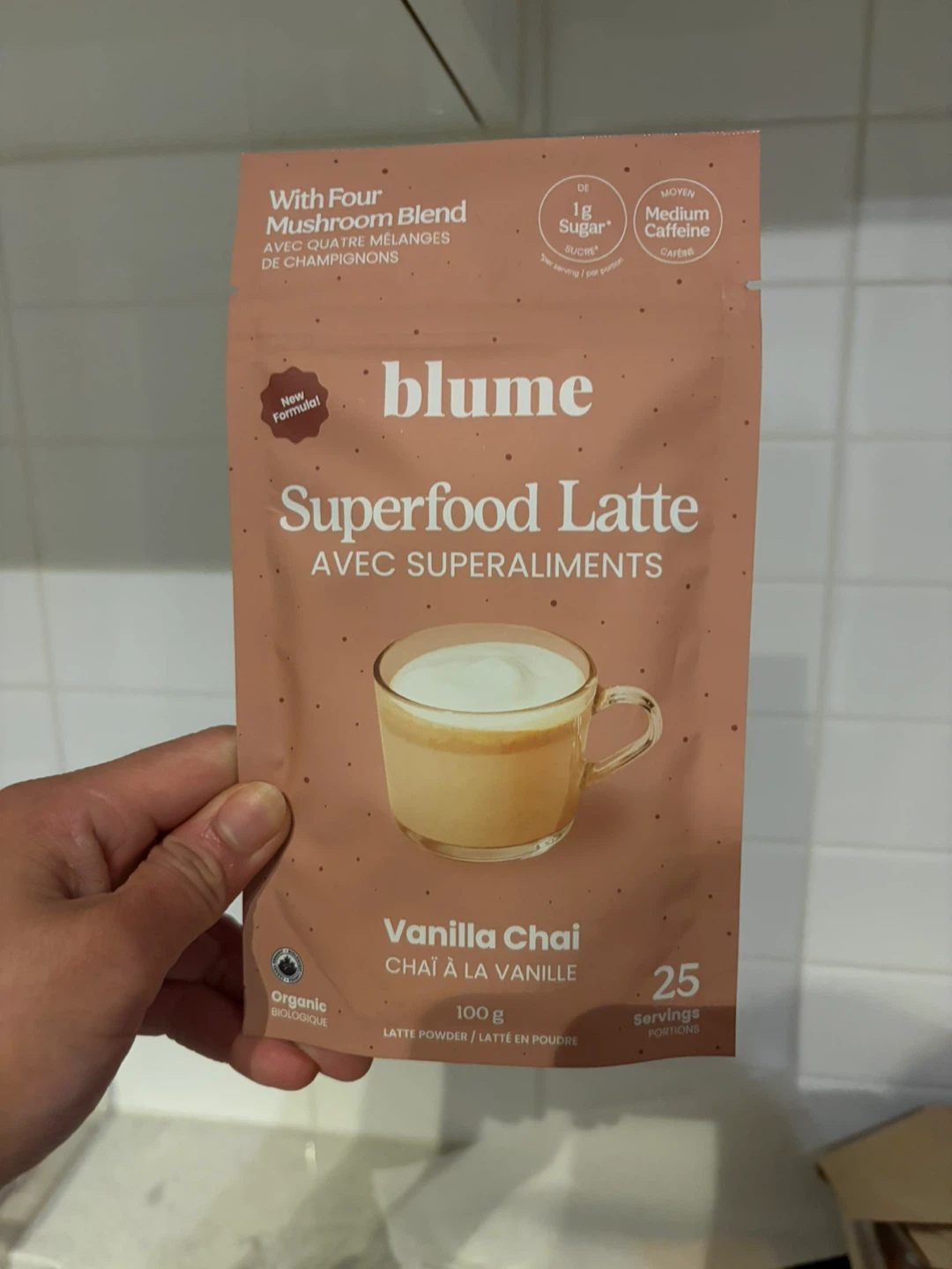 BRAND NEW Blume Vanilla Chai Superfood Latte Powder