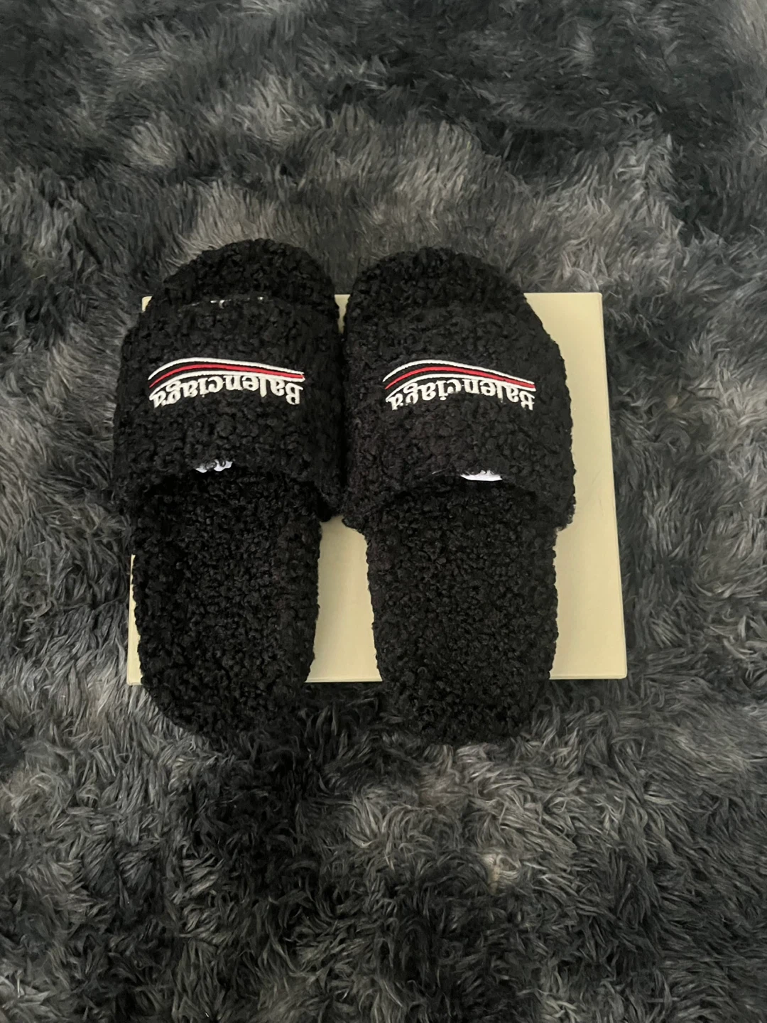 🖤 Balenciaga Furry Slides 🔥🐑 - photo 4
