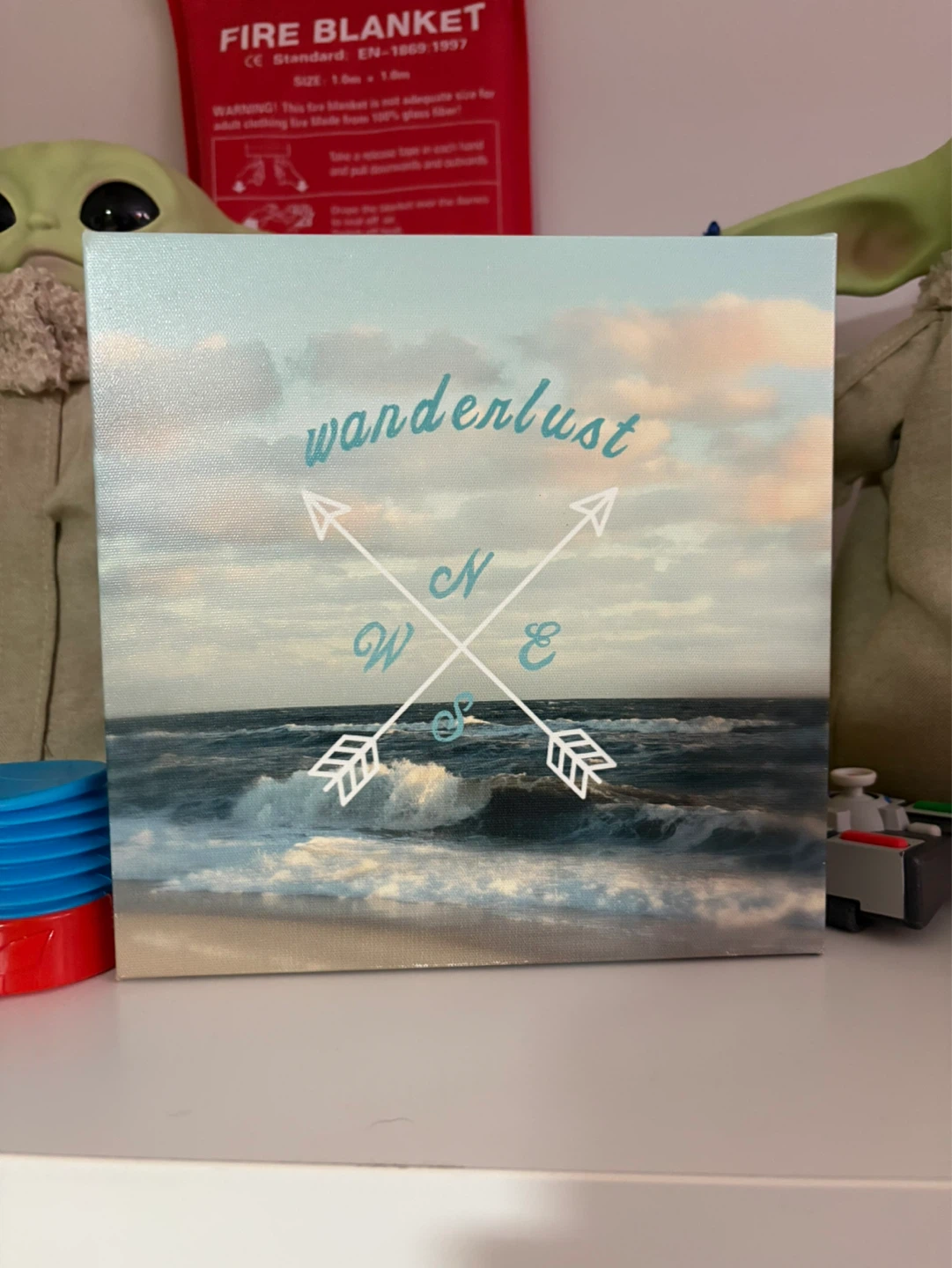 Wanderlust Canvas Wall Art 8x8 - photo 2