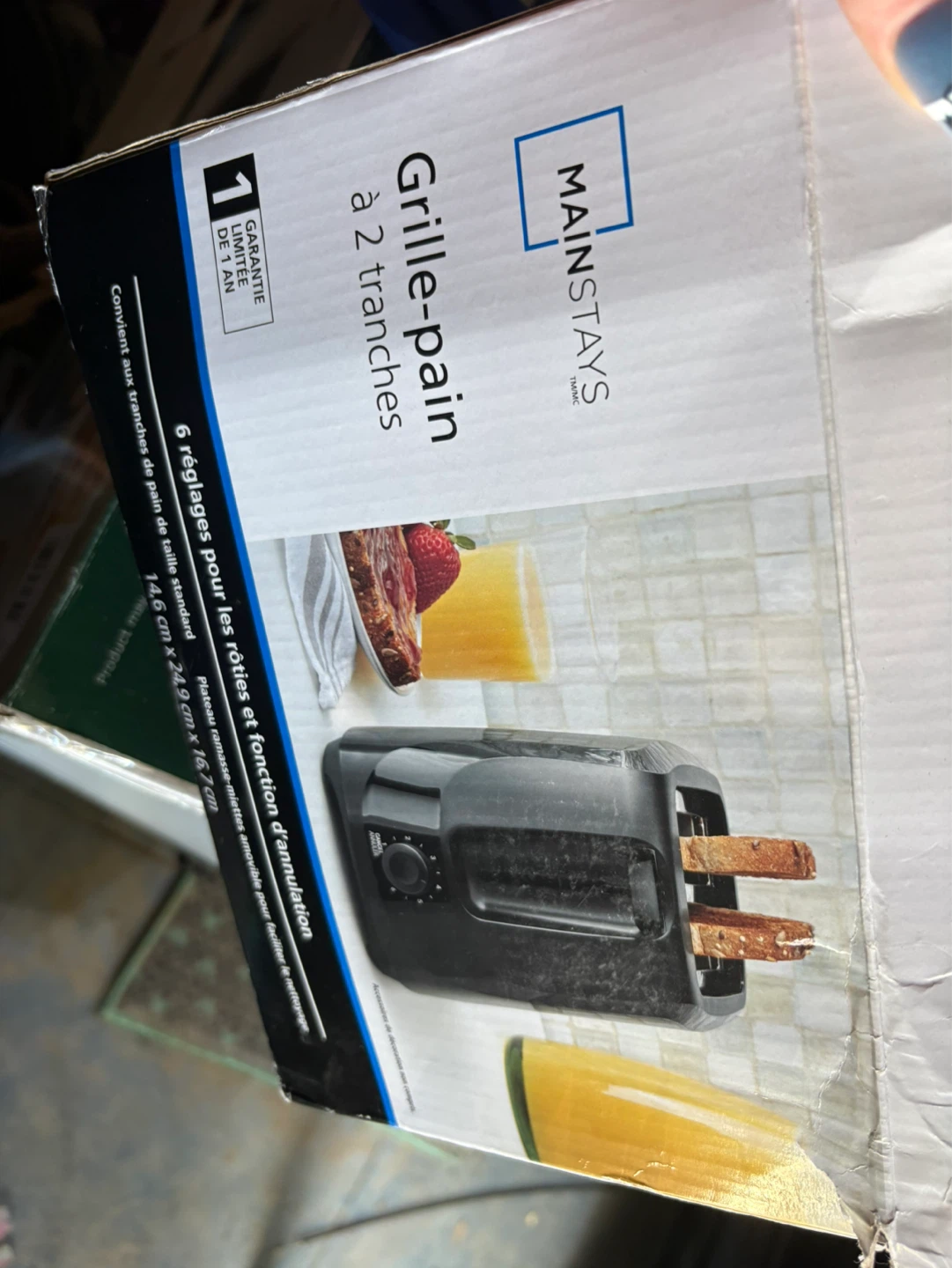 Mainstays 2-Slice Toaster