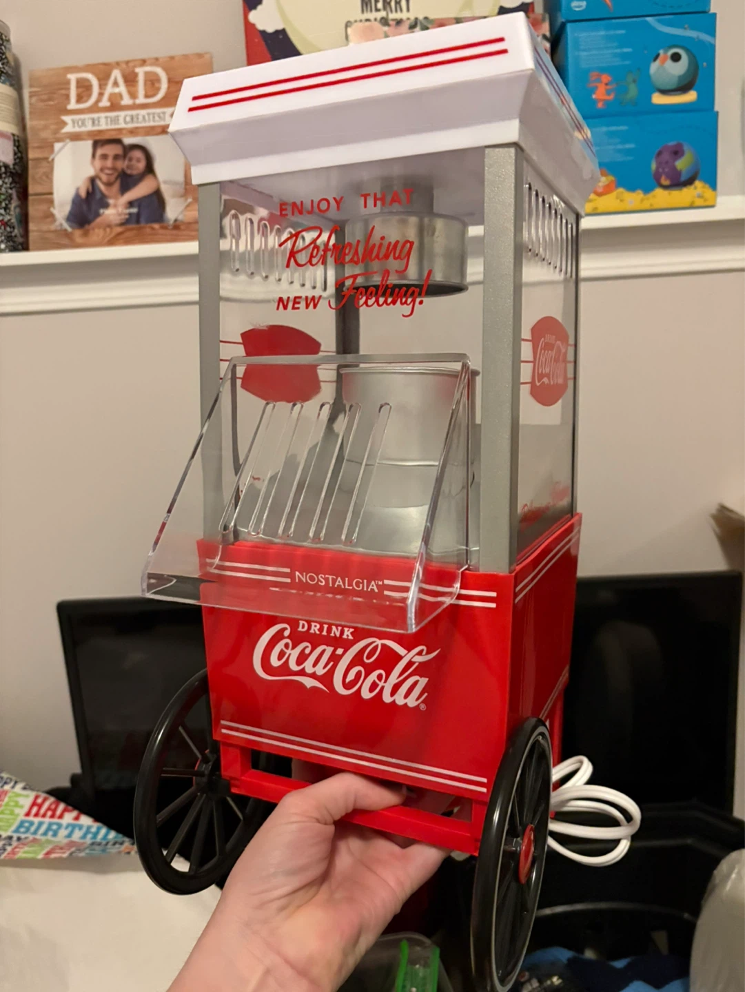 Nostalgia Coca-Cola Popcorn Machine
