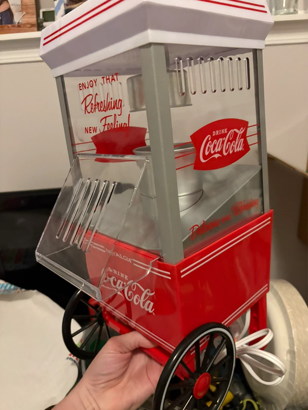 Nostalgia Coca-Cola Popcorn Machine - photo 2
