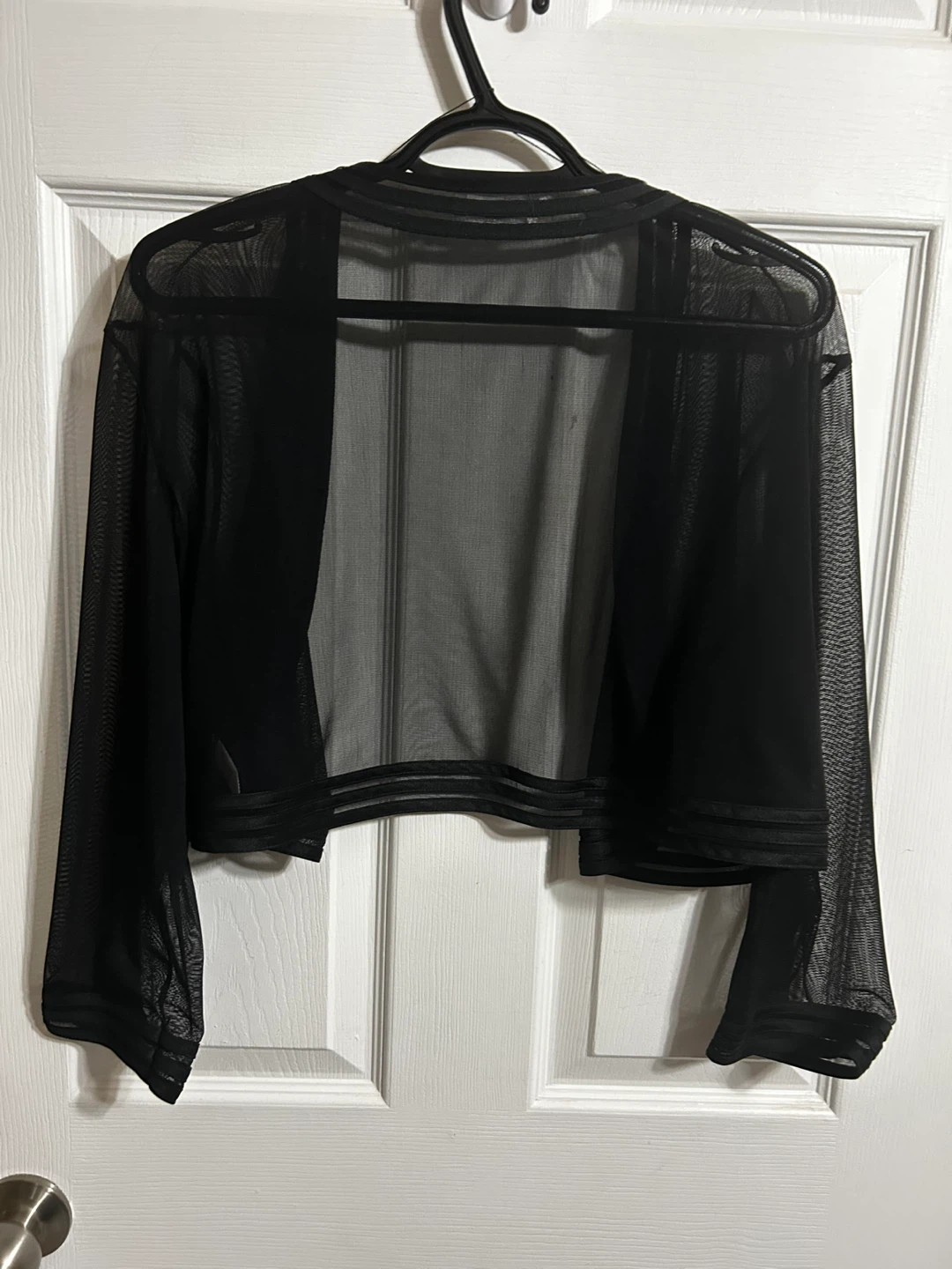 GILANI Black chiffon Bolero Size 18 - photo 4