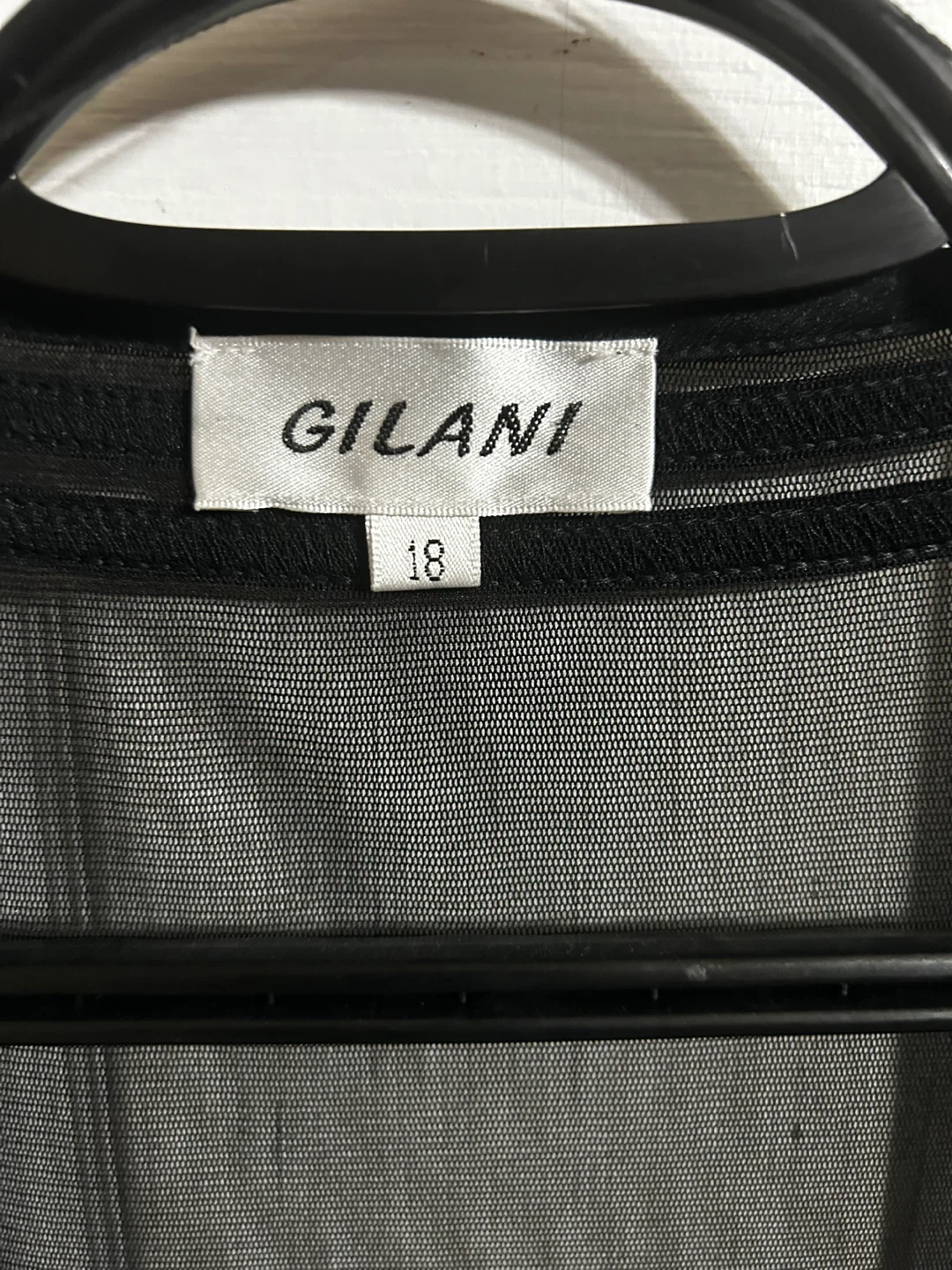 GILANI Black chiffon Bolero Size 18 - photo 2