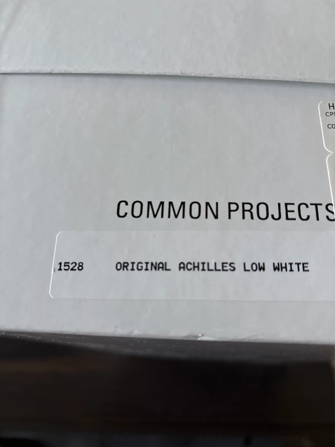 MENS Common Projects Original Achilles Low White Sneakers - photo 2